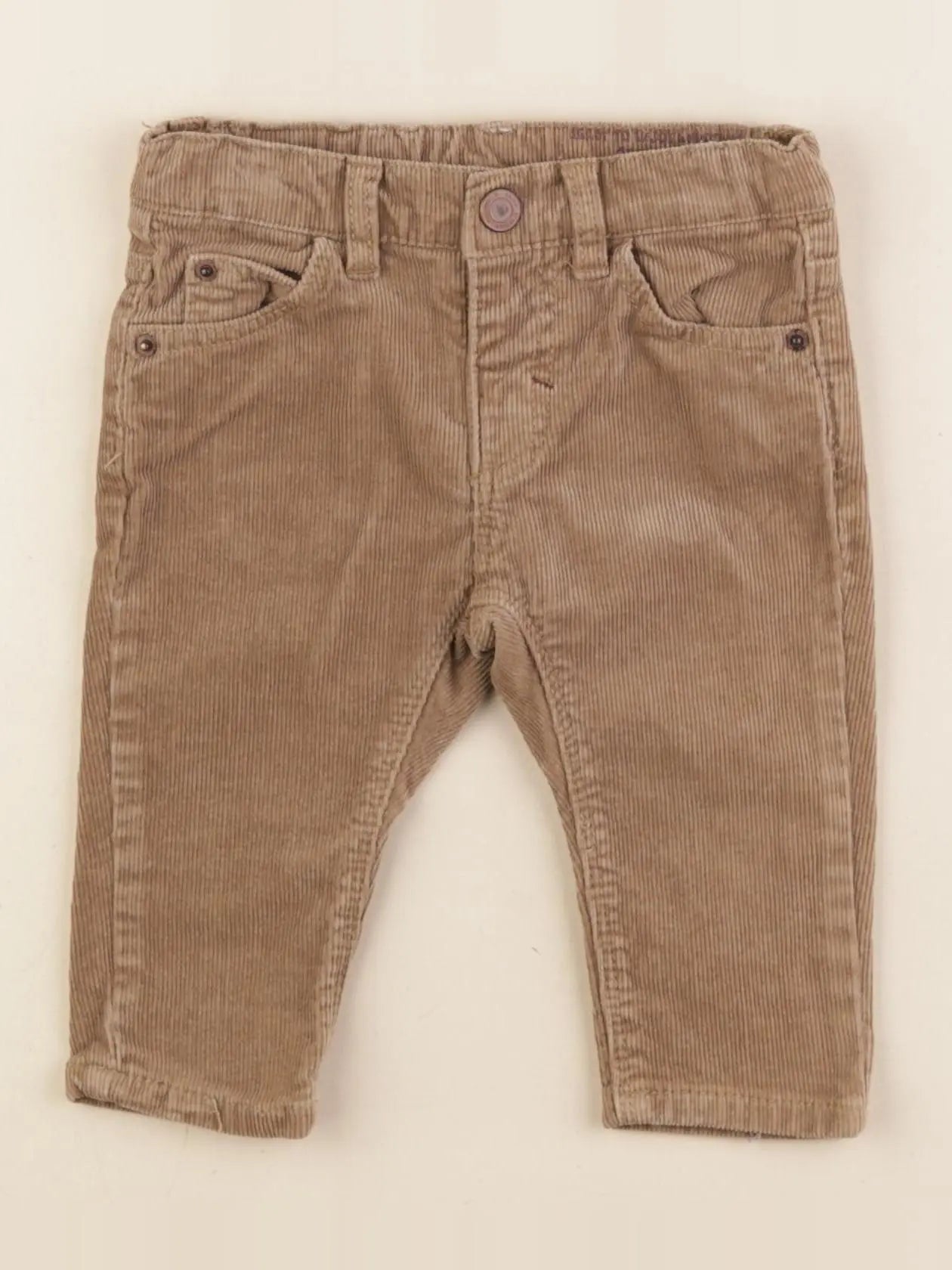 Zara - pantalon marron - 3/6 mois