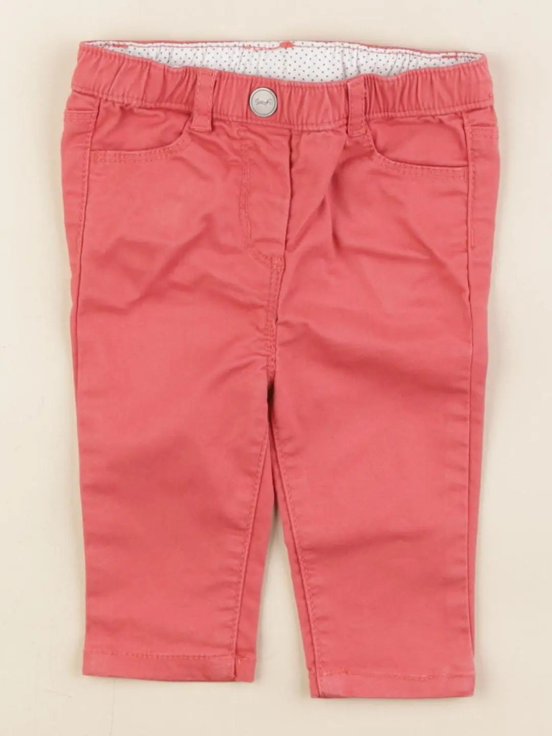 Cyrillus - pantalon rose - 6 mois