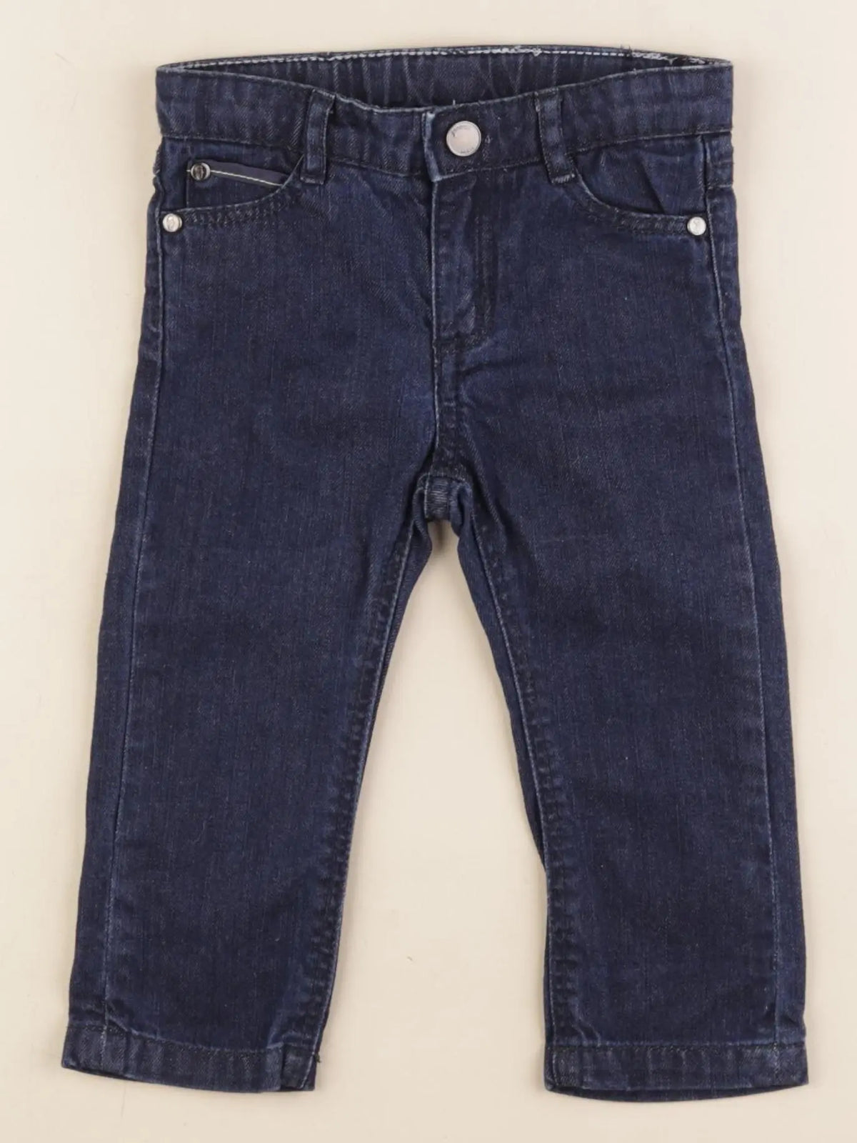 Jacadi - jean bleu - 12 mois