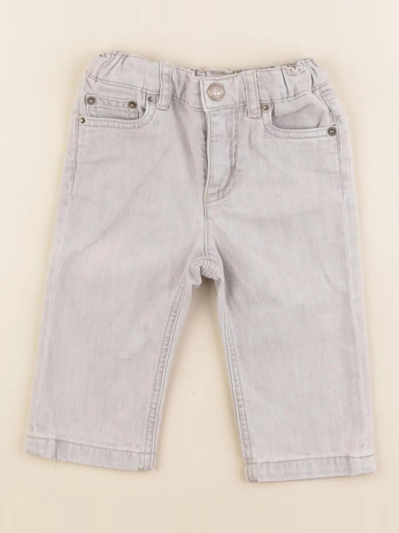 Bonpoint - jean gris - 6 mois