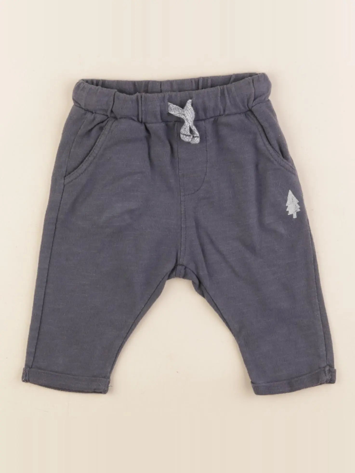 Zara - pantalon gris - 3/6 mois