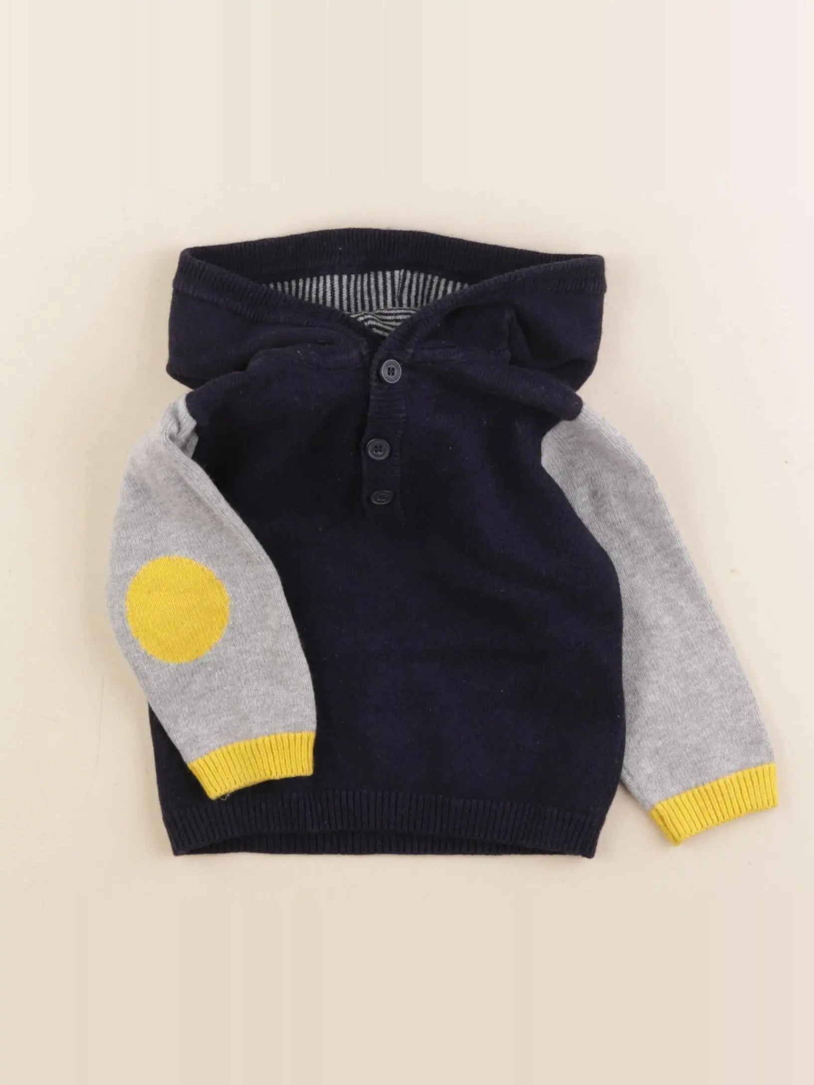 Jacadi - gilet bleu - 12 mois