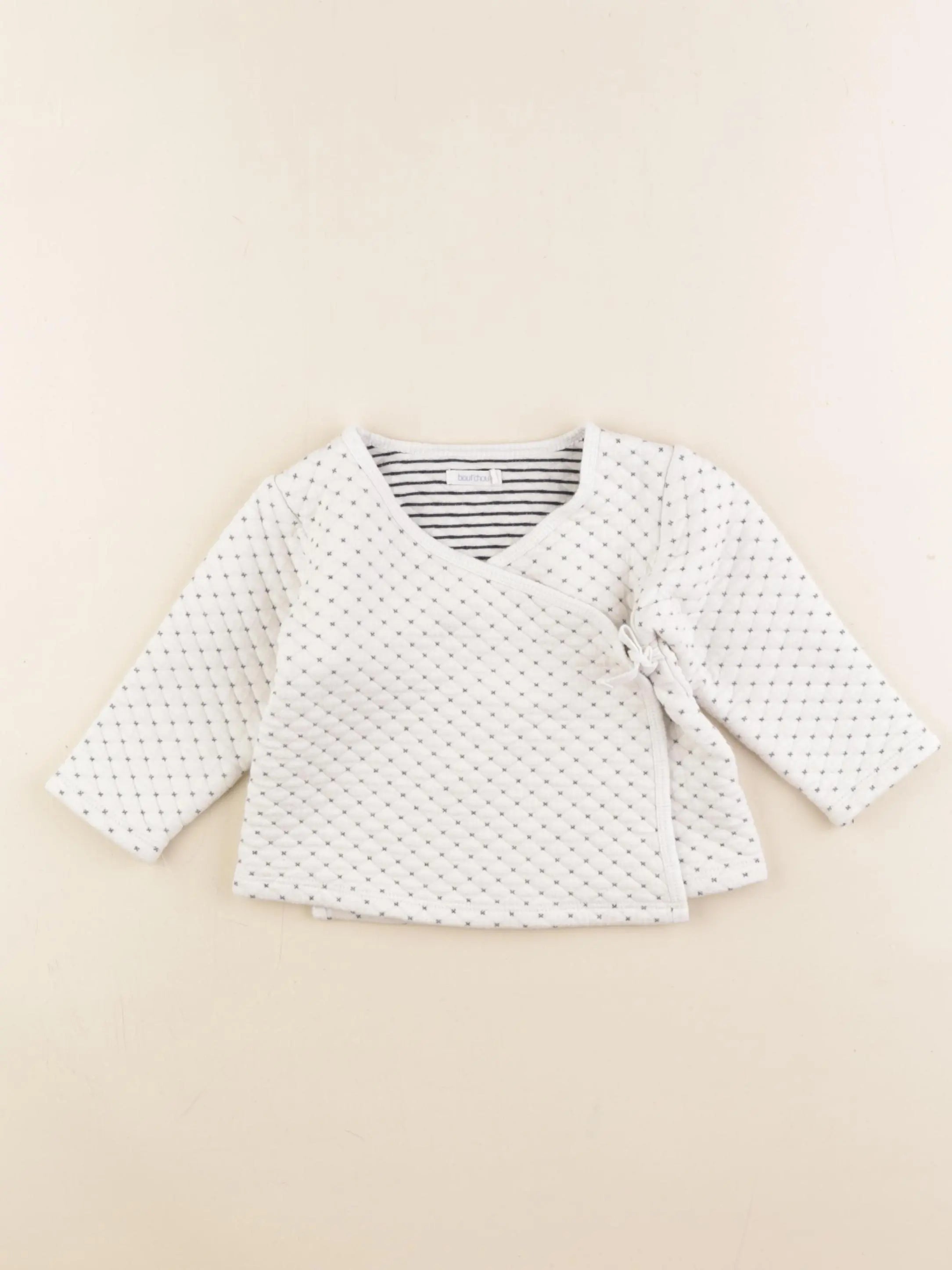 Boutchou - sweat blanc - 18 mois