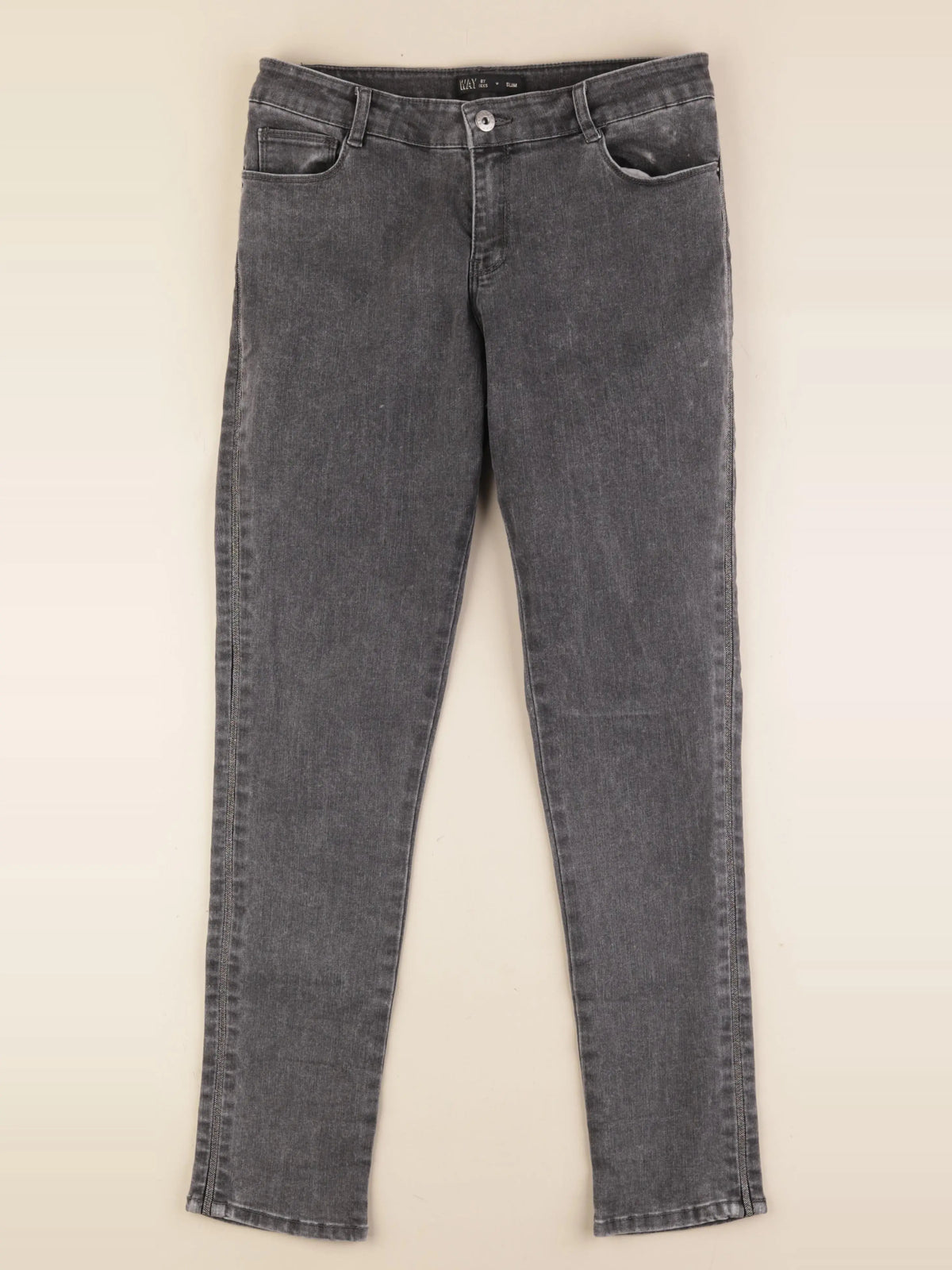 IKKS - jean gris - 16 ans