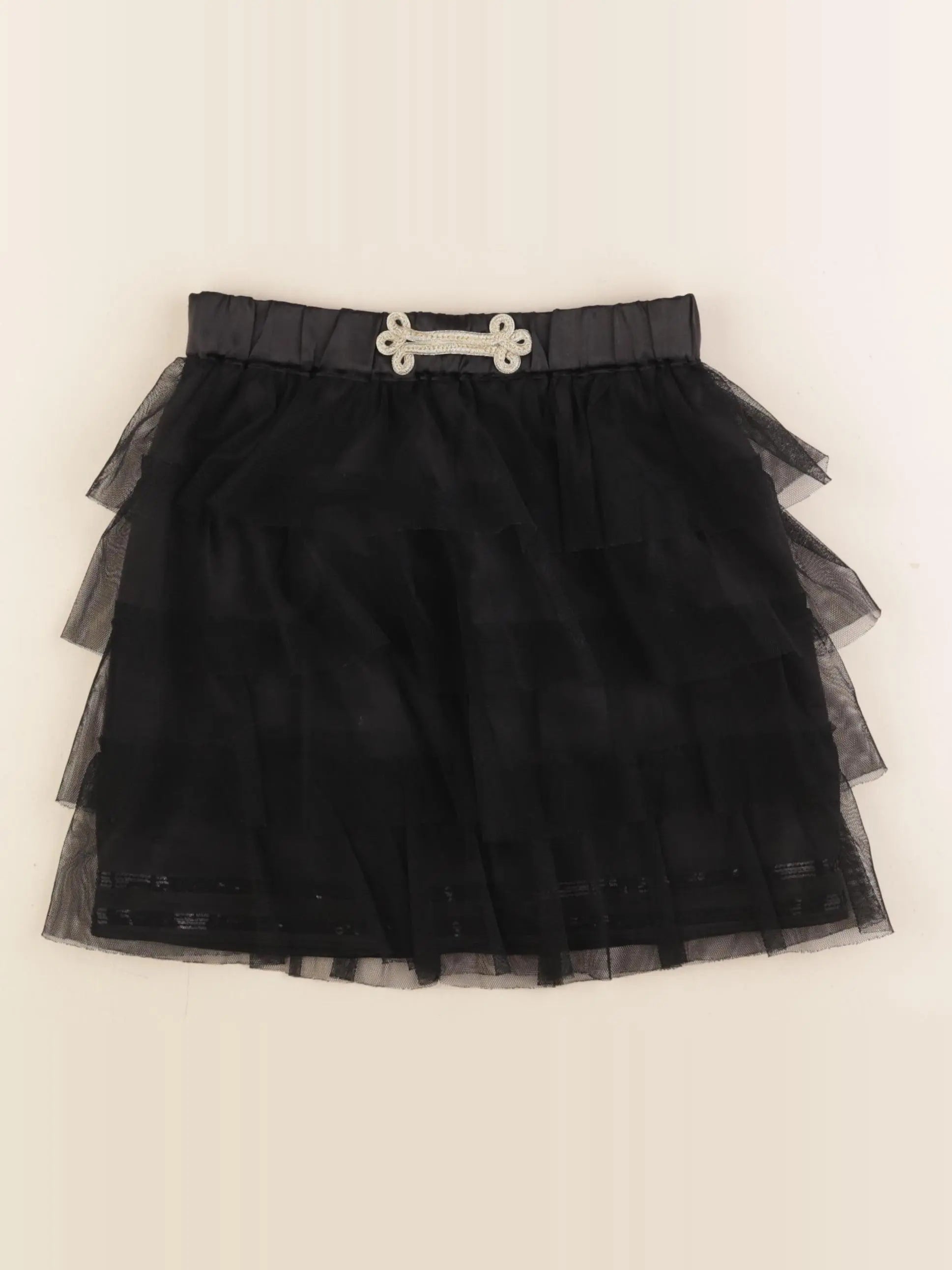 IKKS - jupe noir - 10 ans