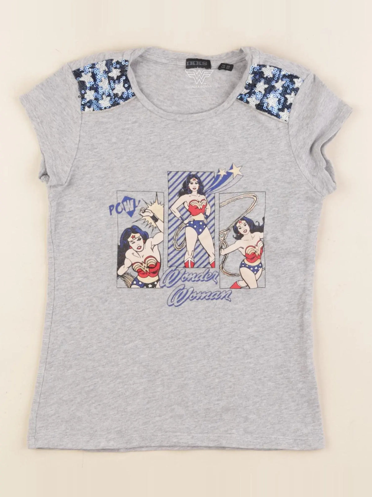 IKKS - tee-shirt gris - 6 ans