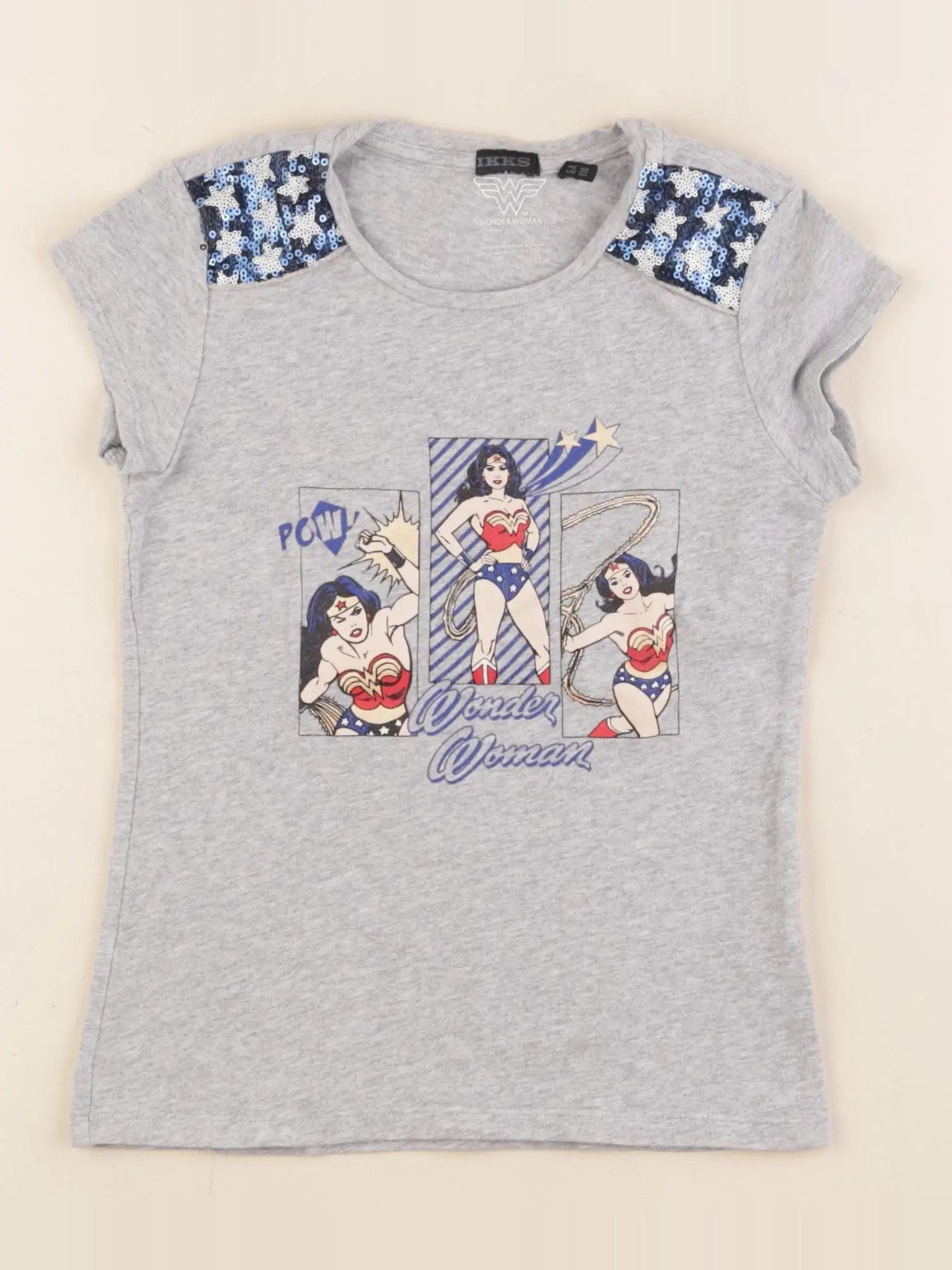IKKS - tee-shirt gris - 6 ans