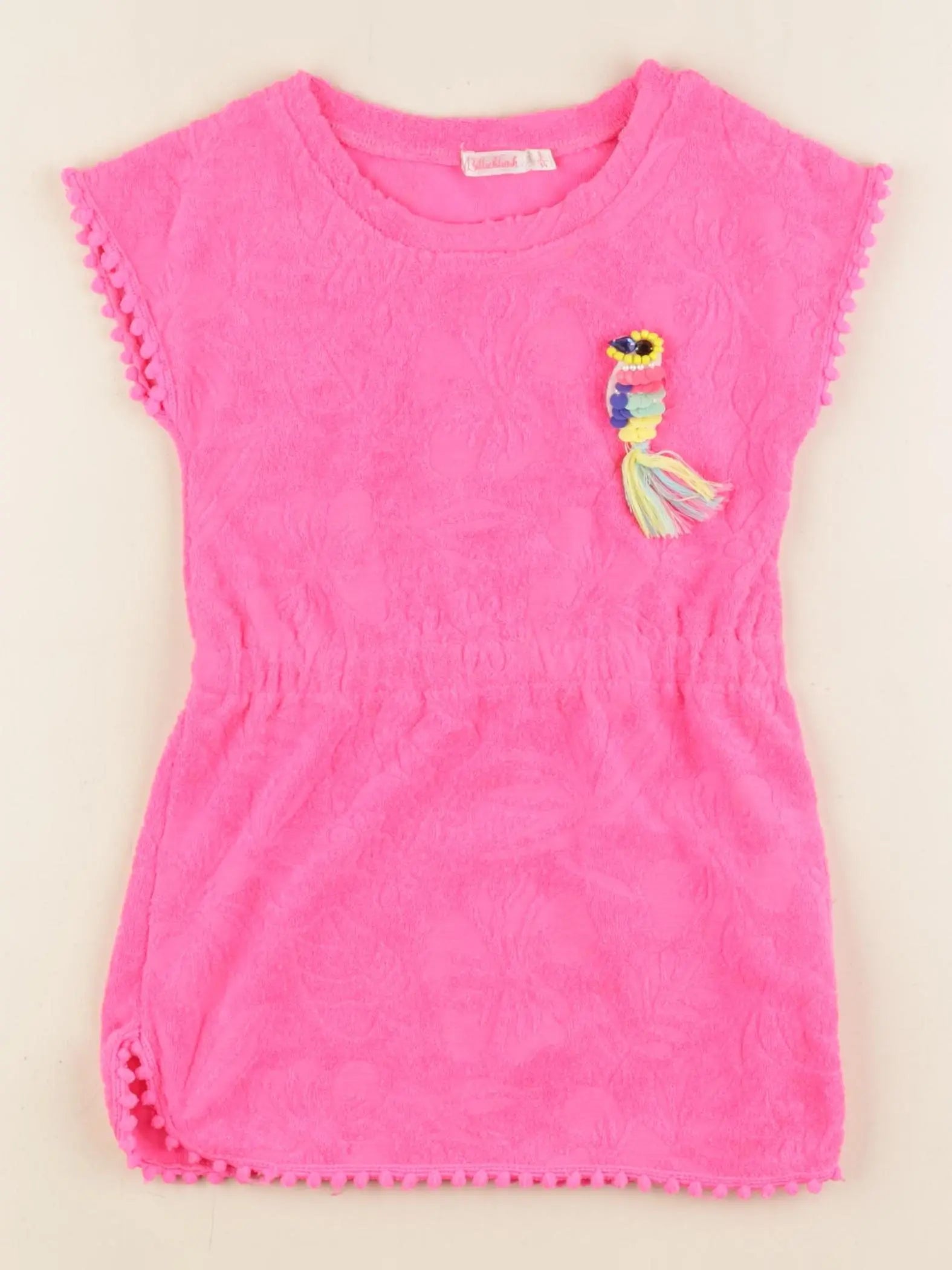 Billie Blush - robe rose fluo - 3 ans