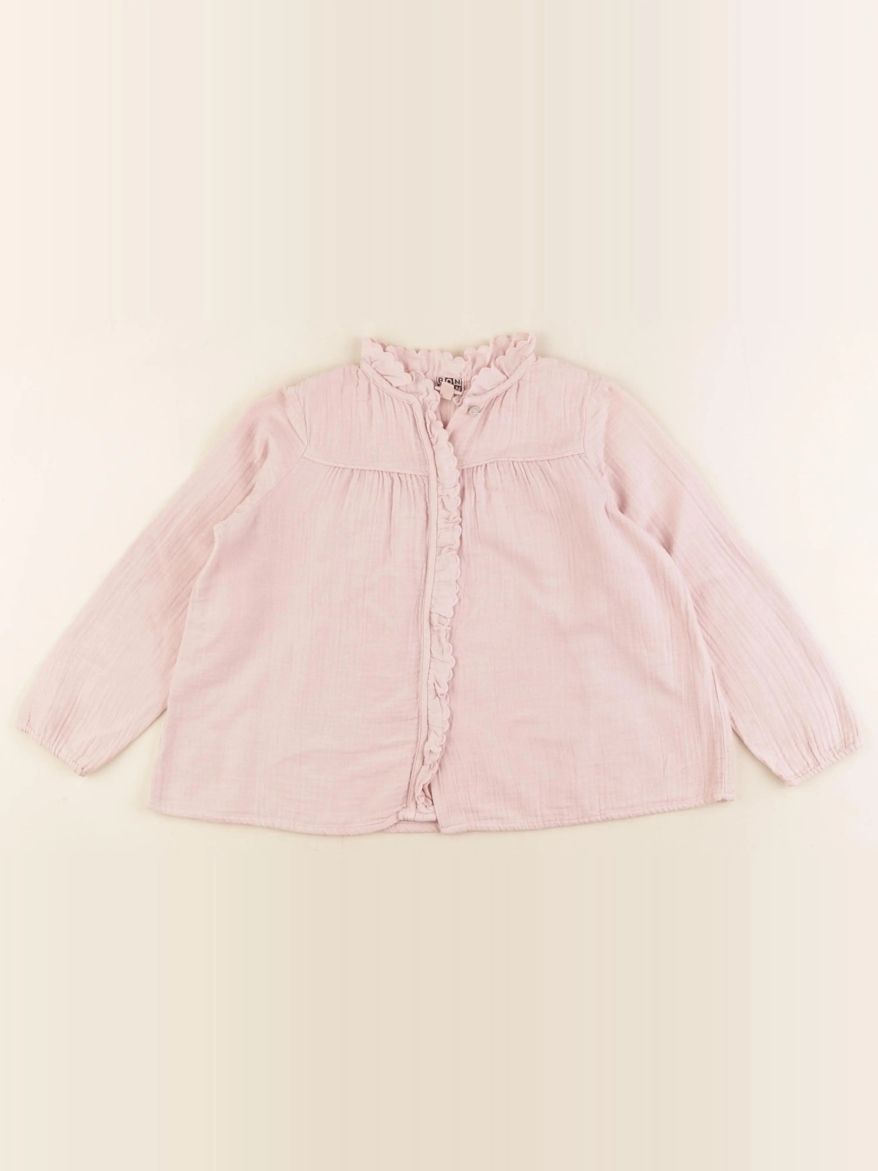 Bonton - blouse rose - 6 ans