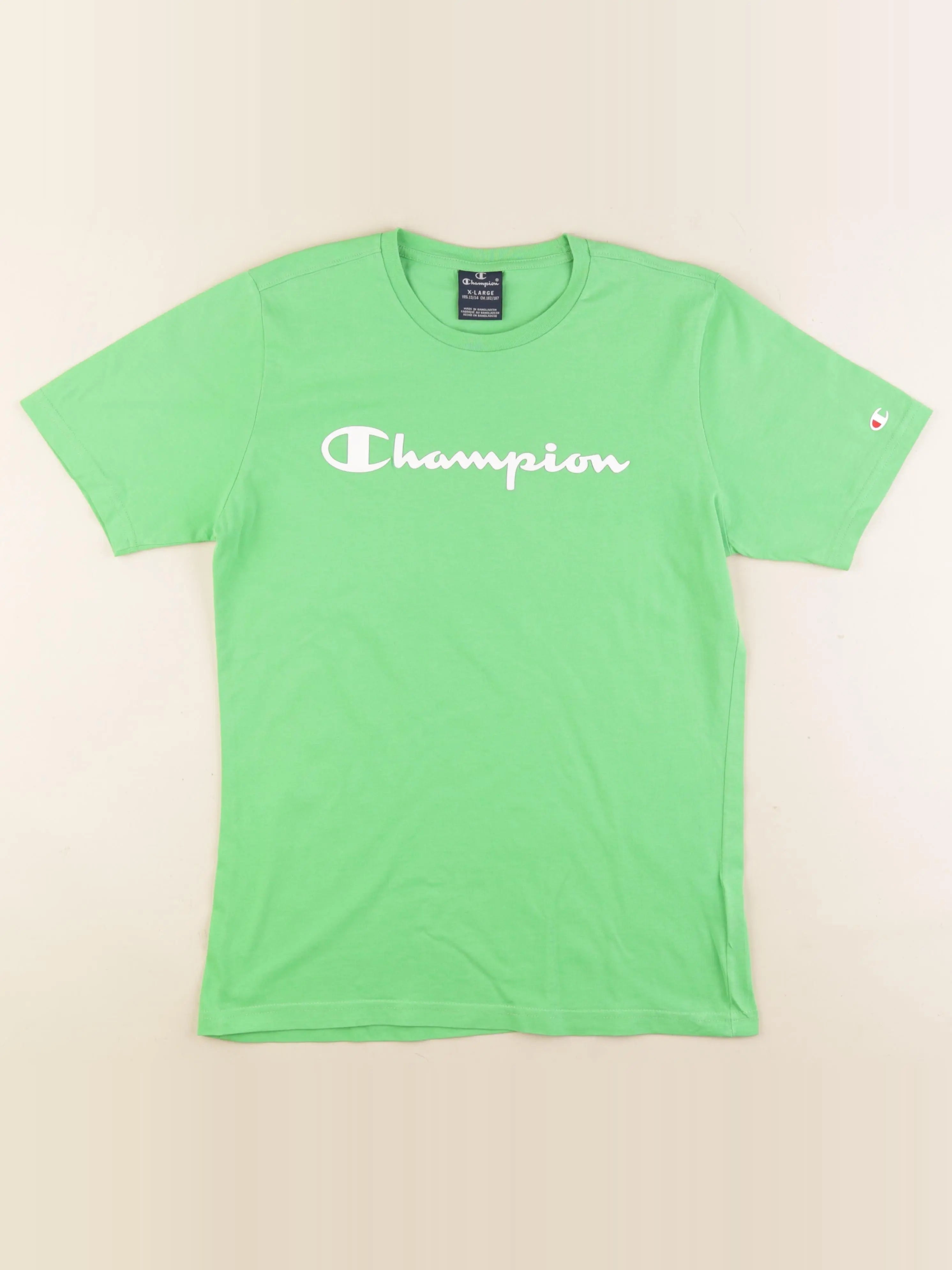 Champion  - tee-shirt vert - 13/14 ans