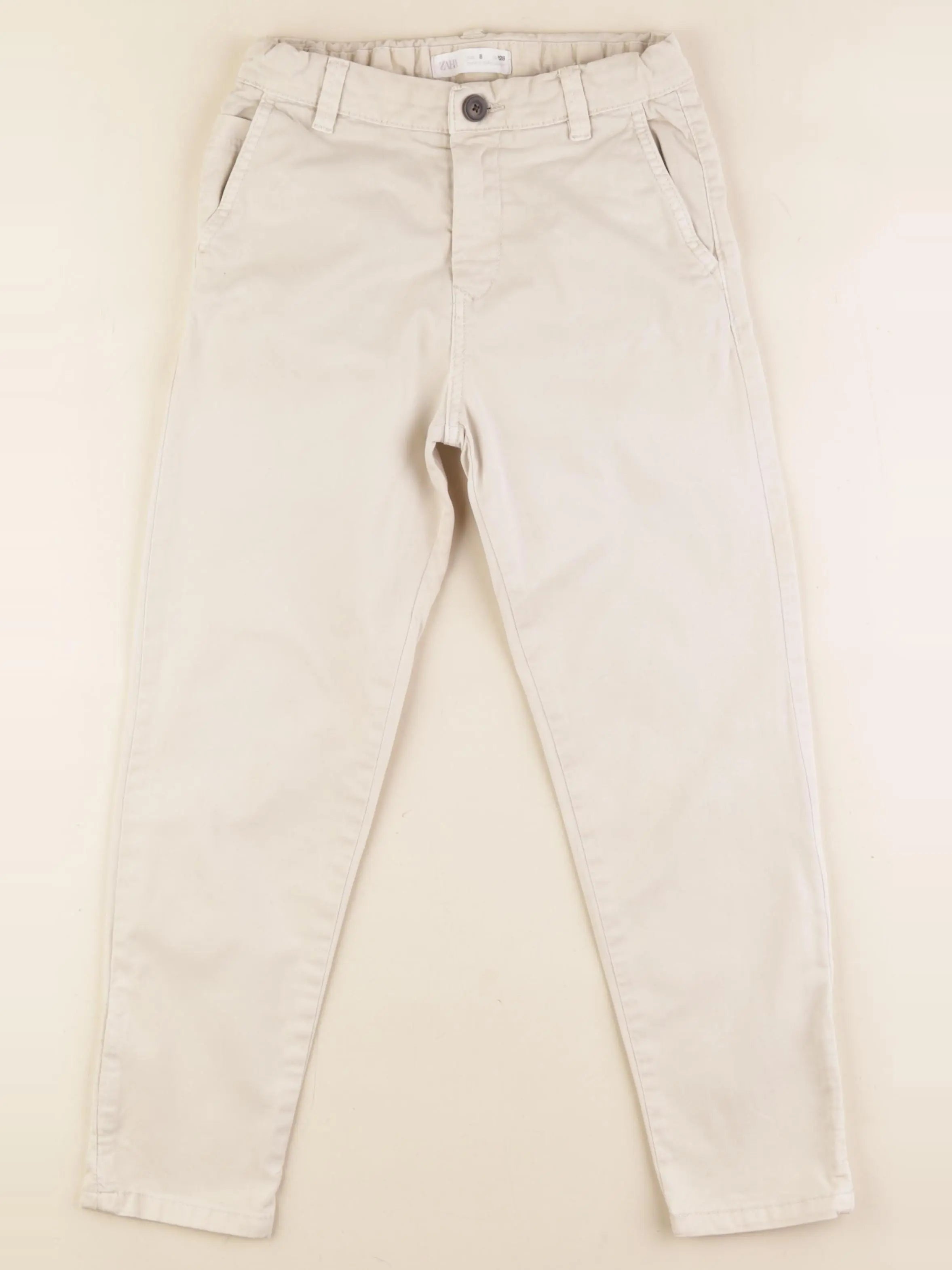 Zara - pantalon beige - 8 ans