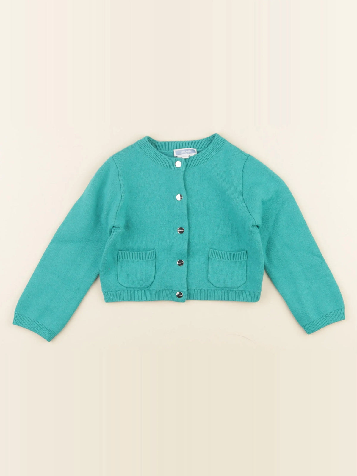 Jacadi - gilet bleu, vert - 4 ans