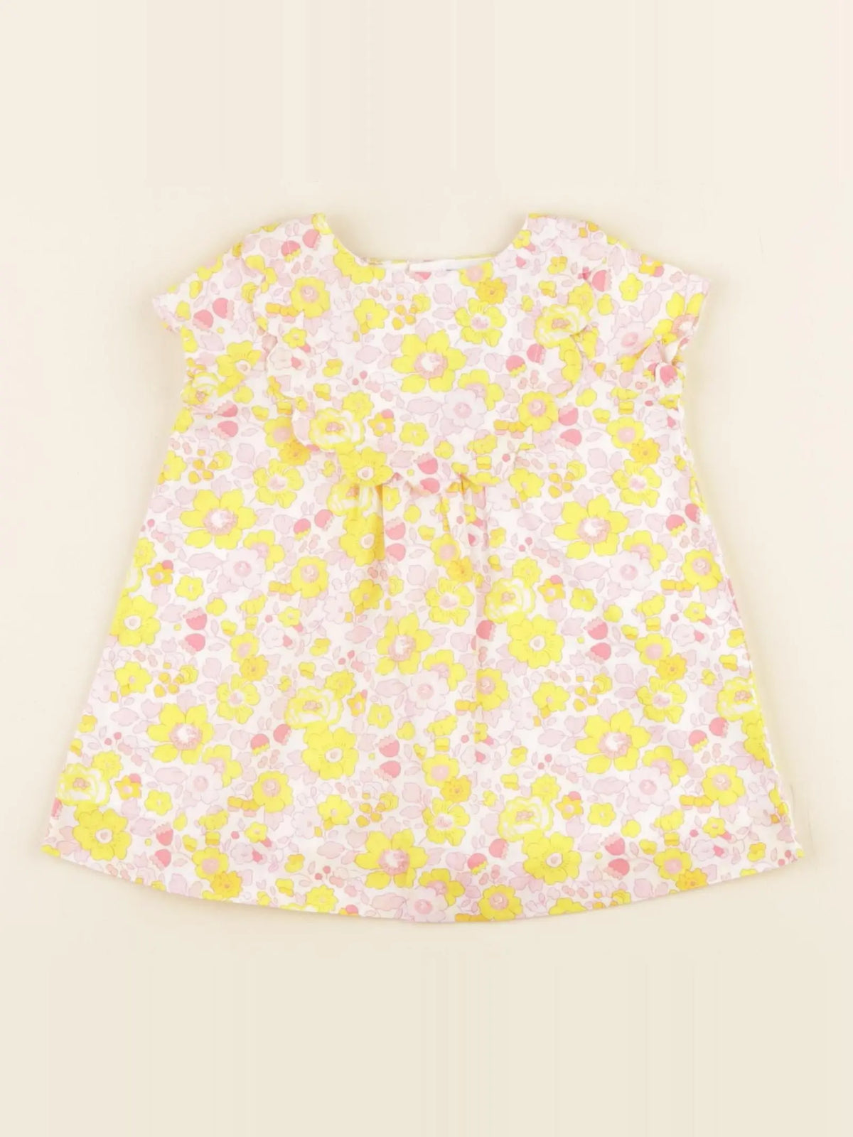 Jacadi - robe liberty multicolore - 3 mois