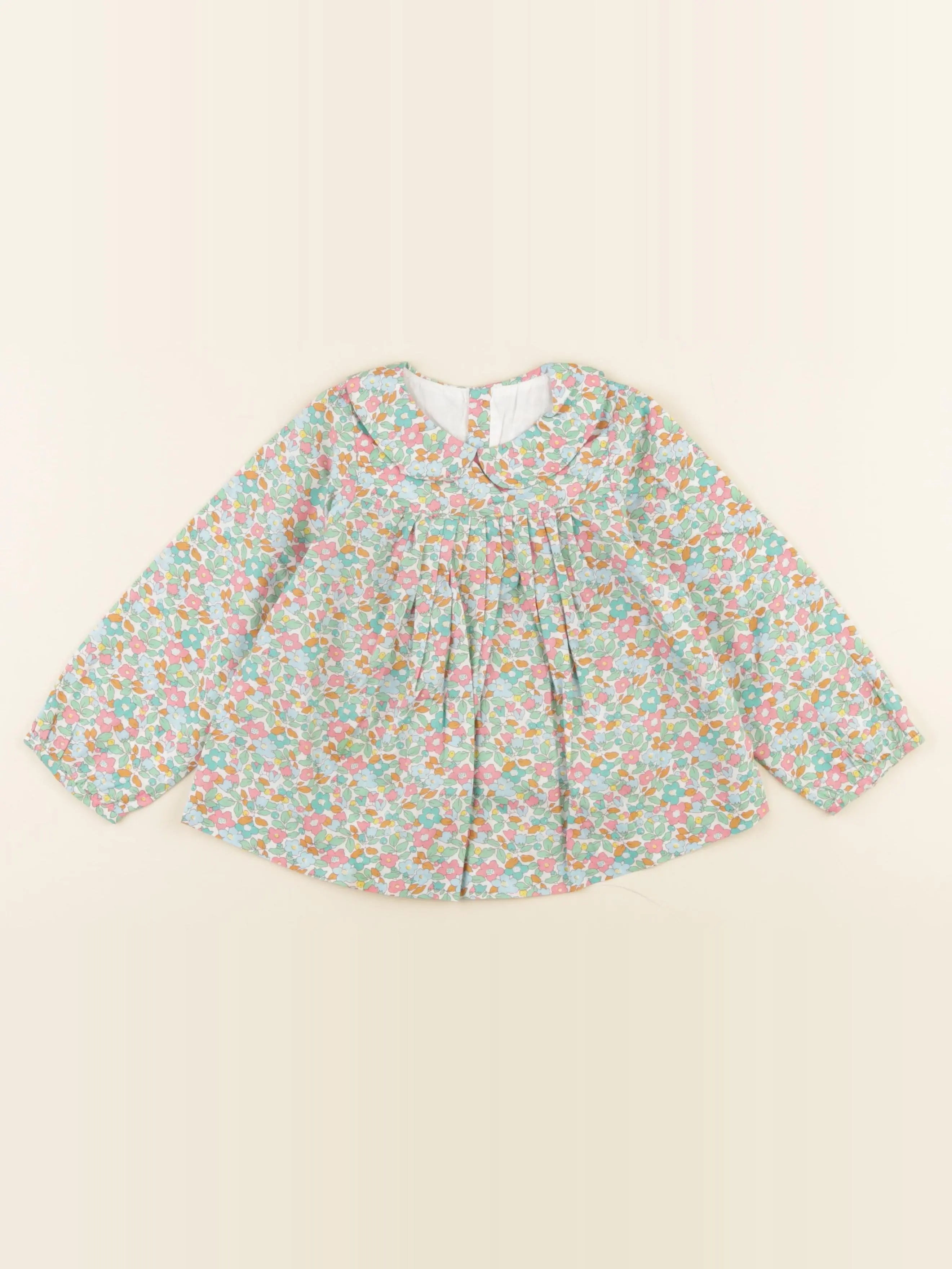 Jacadi - blouse liberty multicolore - 36 mois