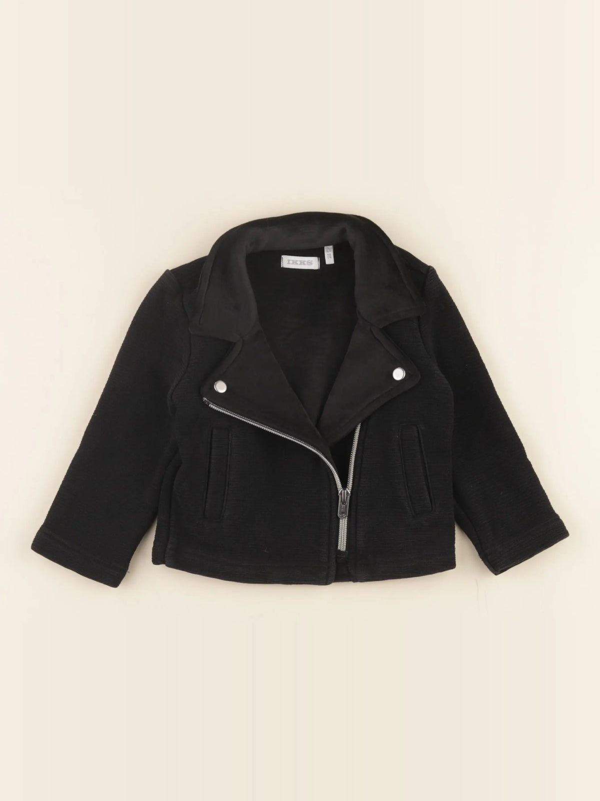 IKKS - veste noir - 12 mois