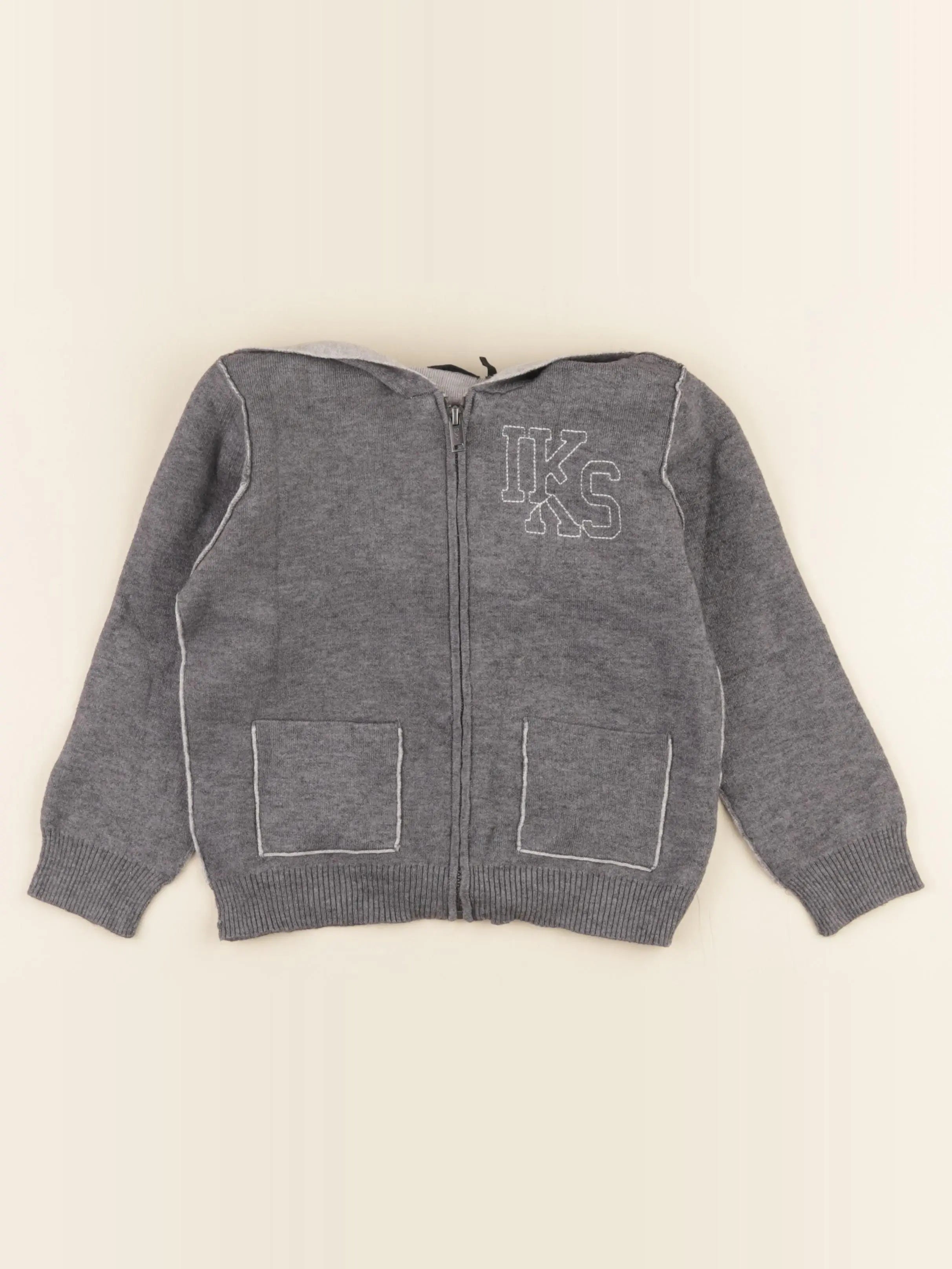IKKS - gilet gris - 4 ans