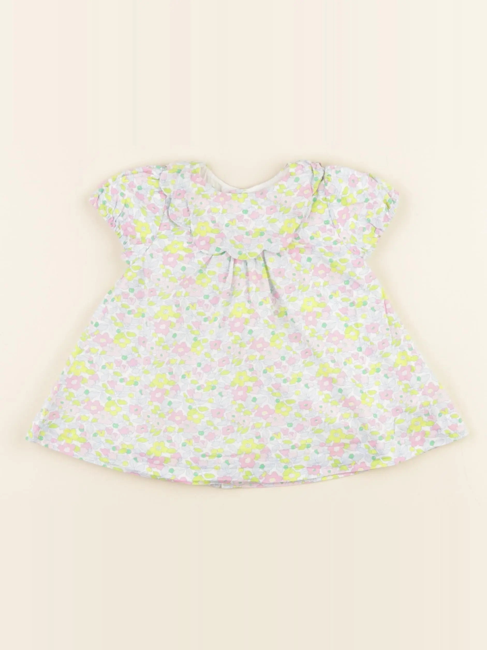 Jacadi - blouse liberty multicolore - 3 mois