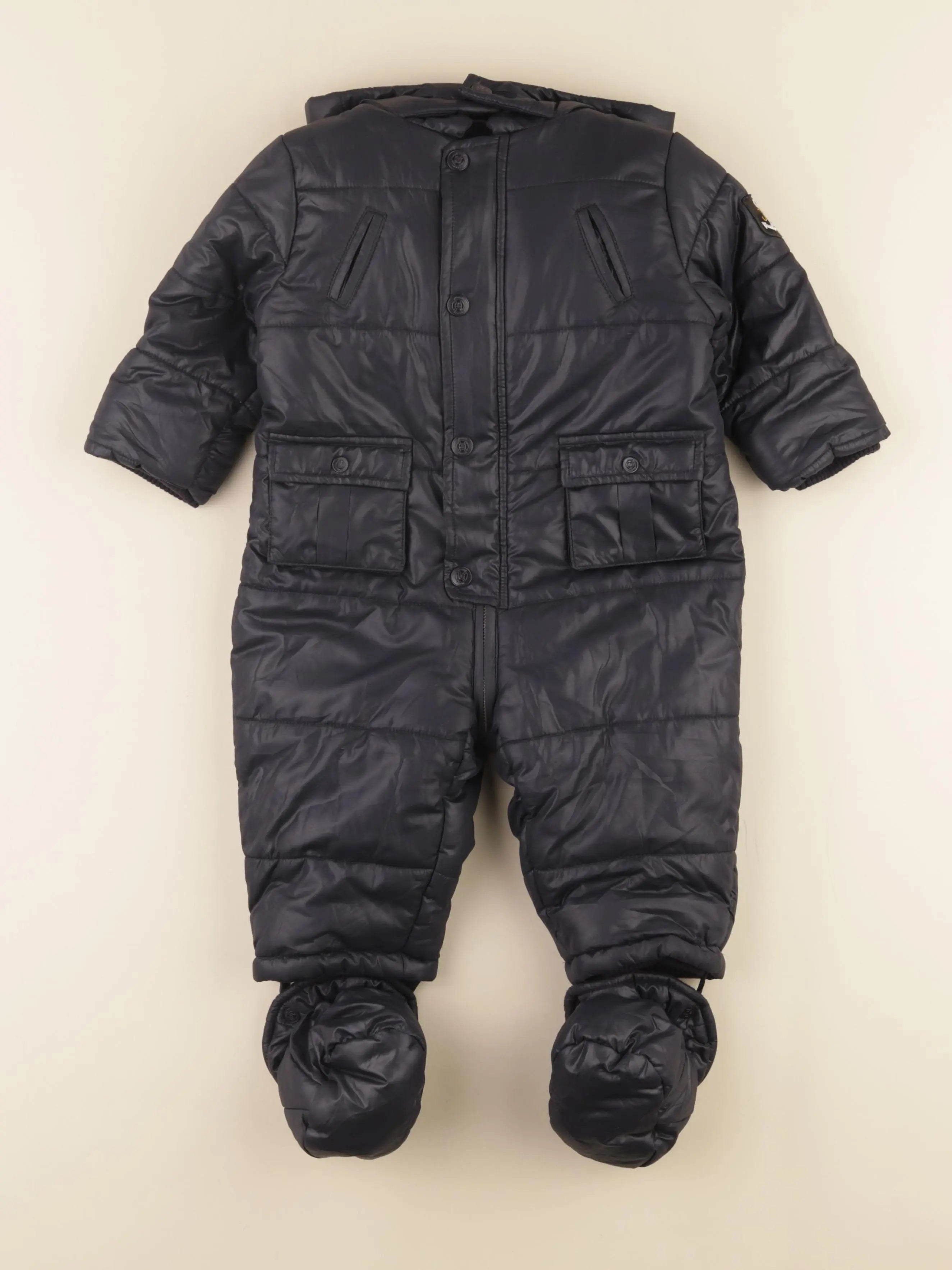 Jacadi - combi-pilote bleu - 12 mois