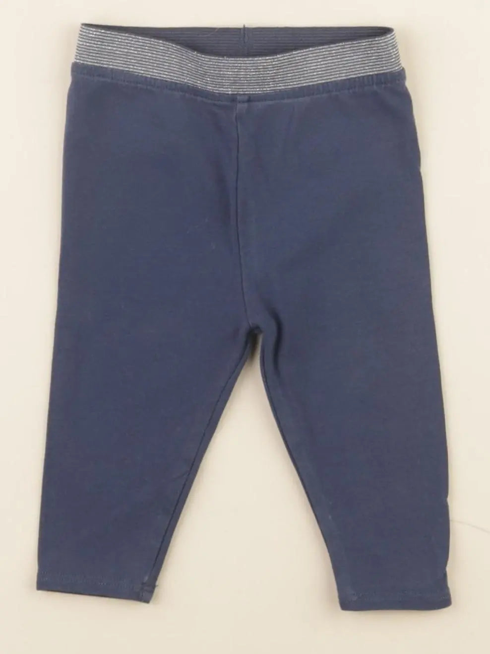 Vertbaudet - legging bleu - 3 mois