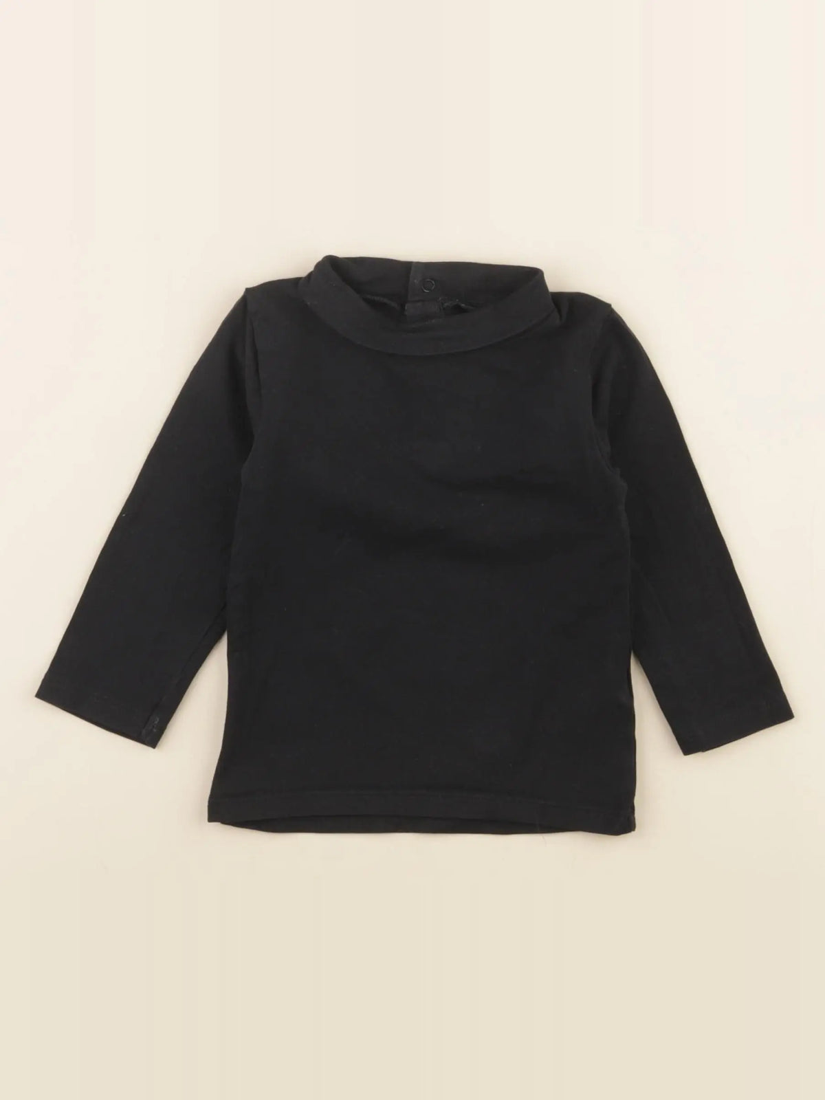 Vertbaudet - sous-pull bleu - 12 mois