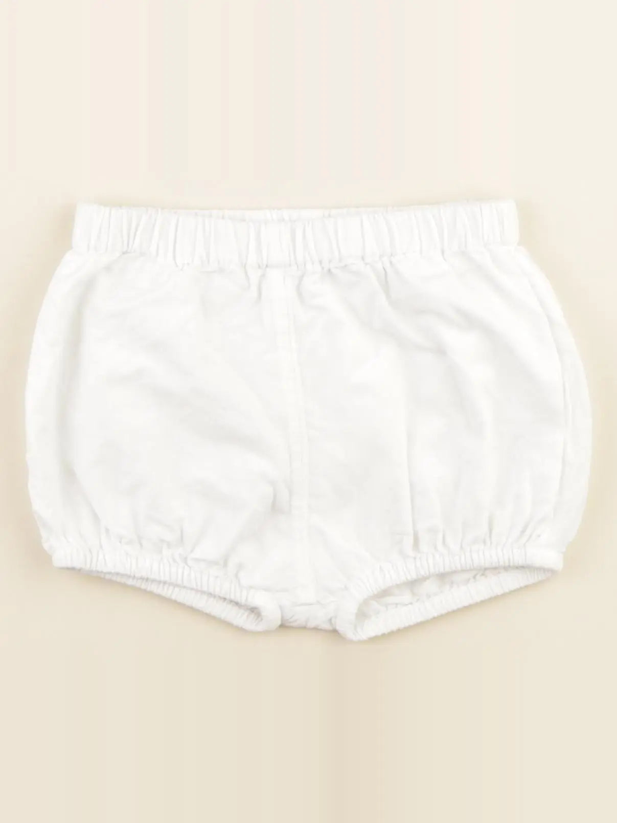 Vertbaudet - short blanc - 12 mois