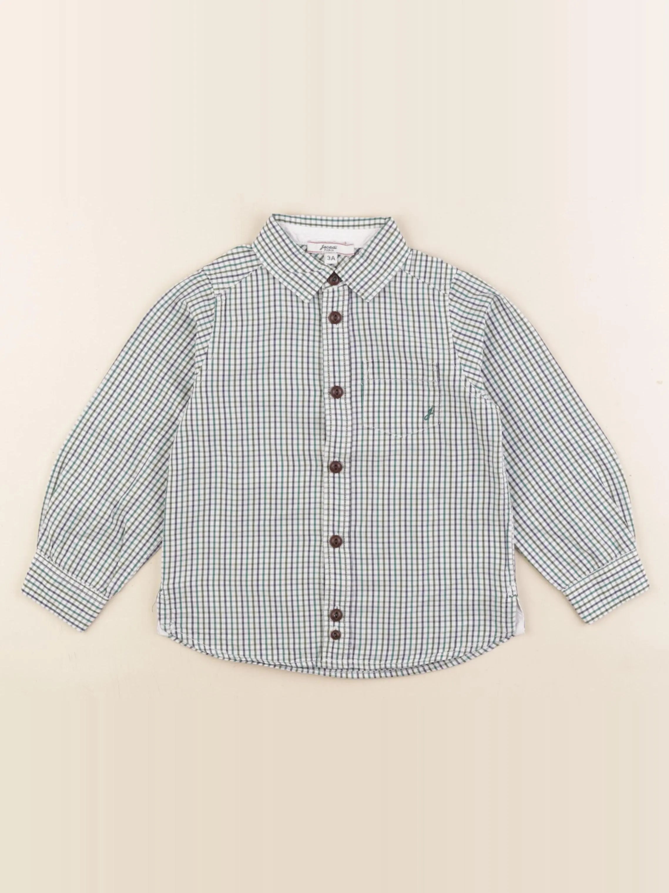 Jacadi - chemise vert - 3 ans