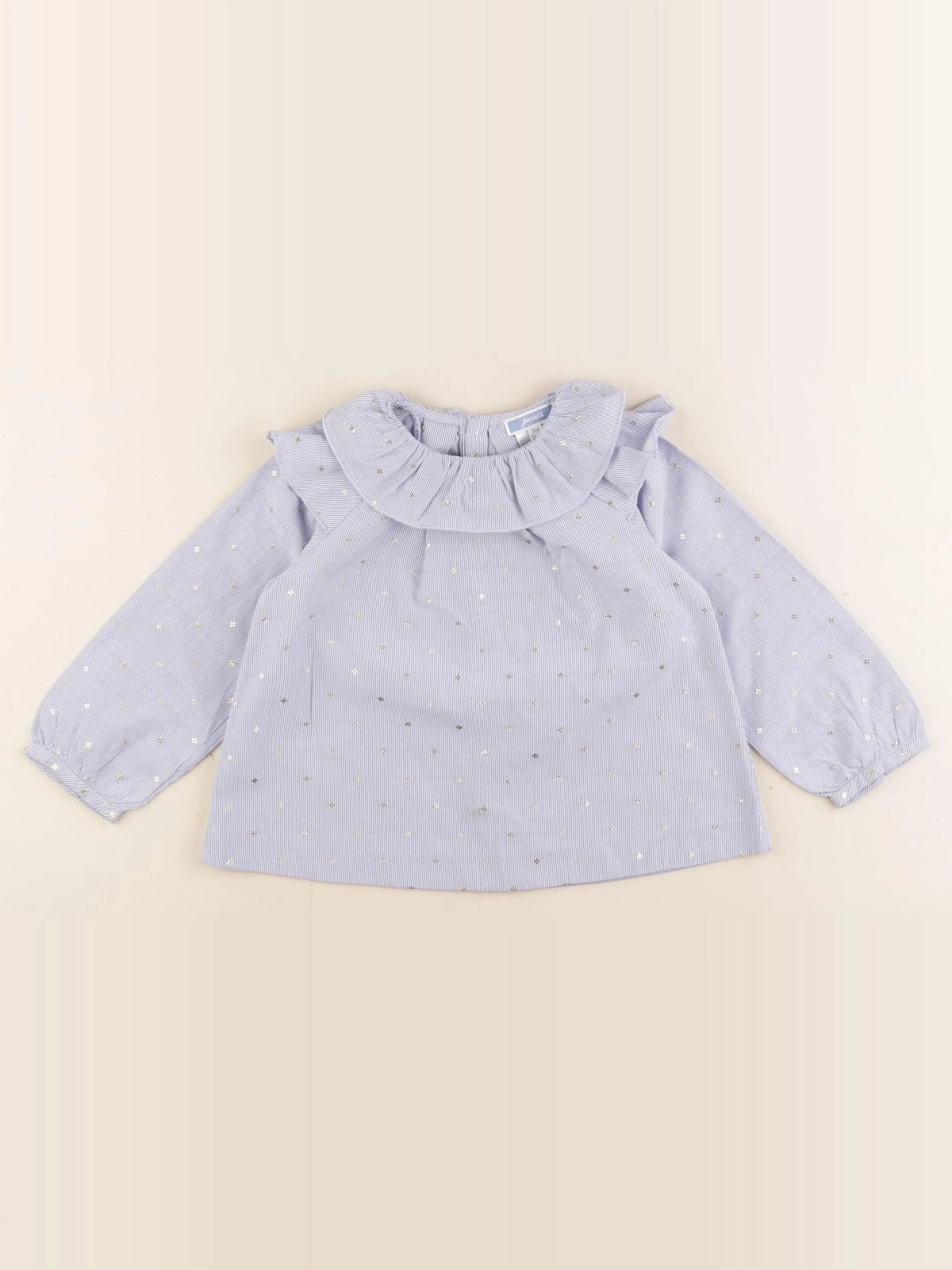 Jacadi - blouse bleu - 36 mois