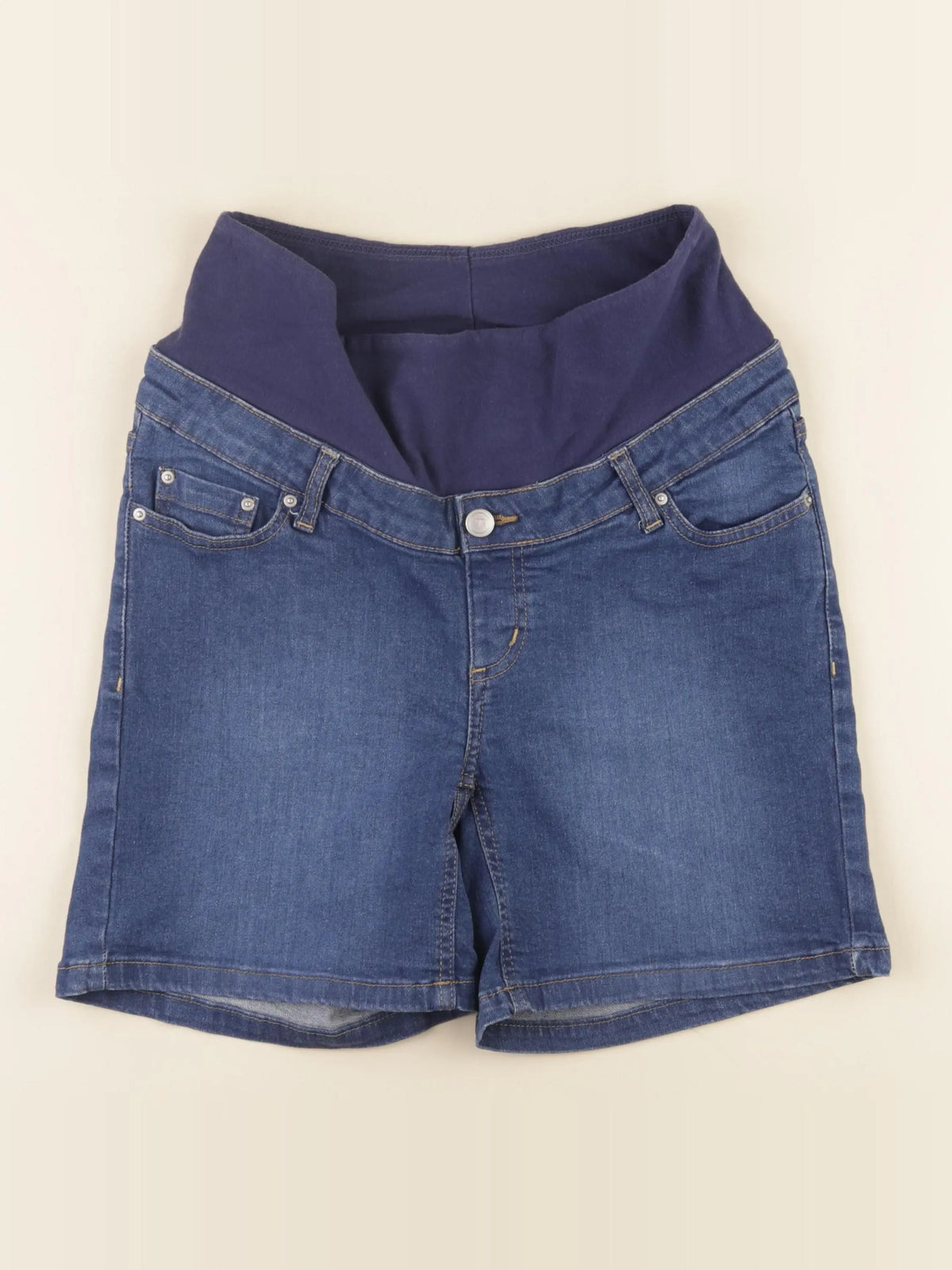 La redoute - short grossesse bleu - 38