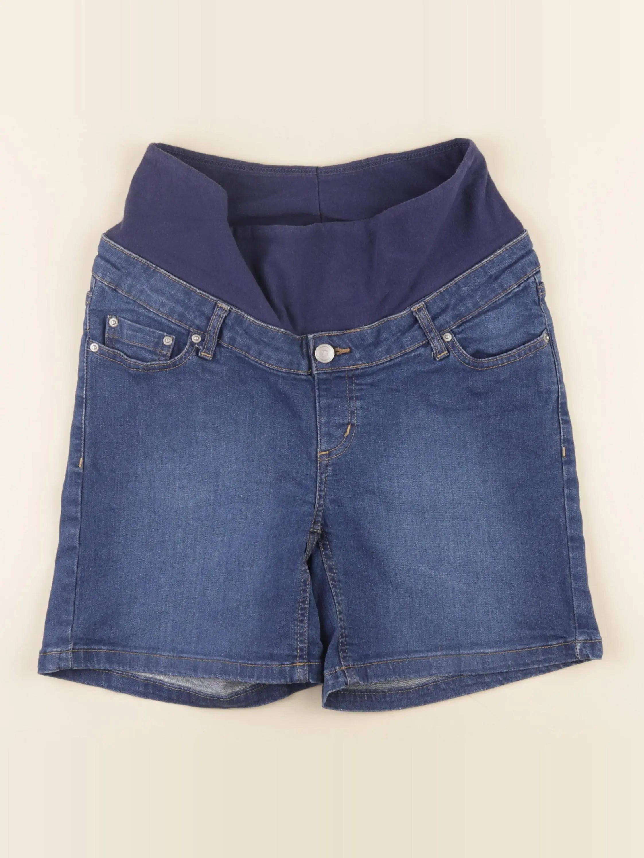 La redoute - short grossesse bleu - 38