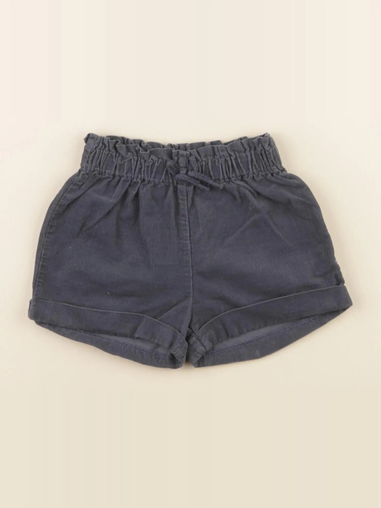 Vertbaudet - short bleu - 18 mois