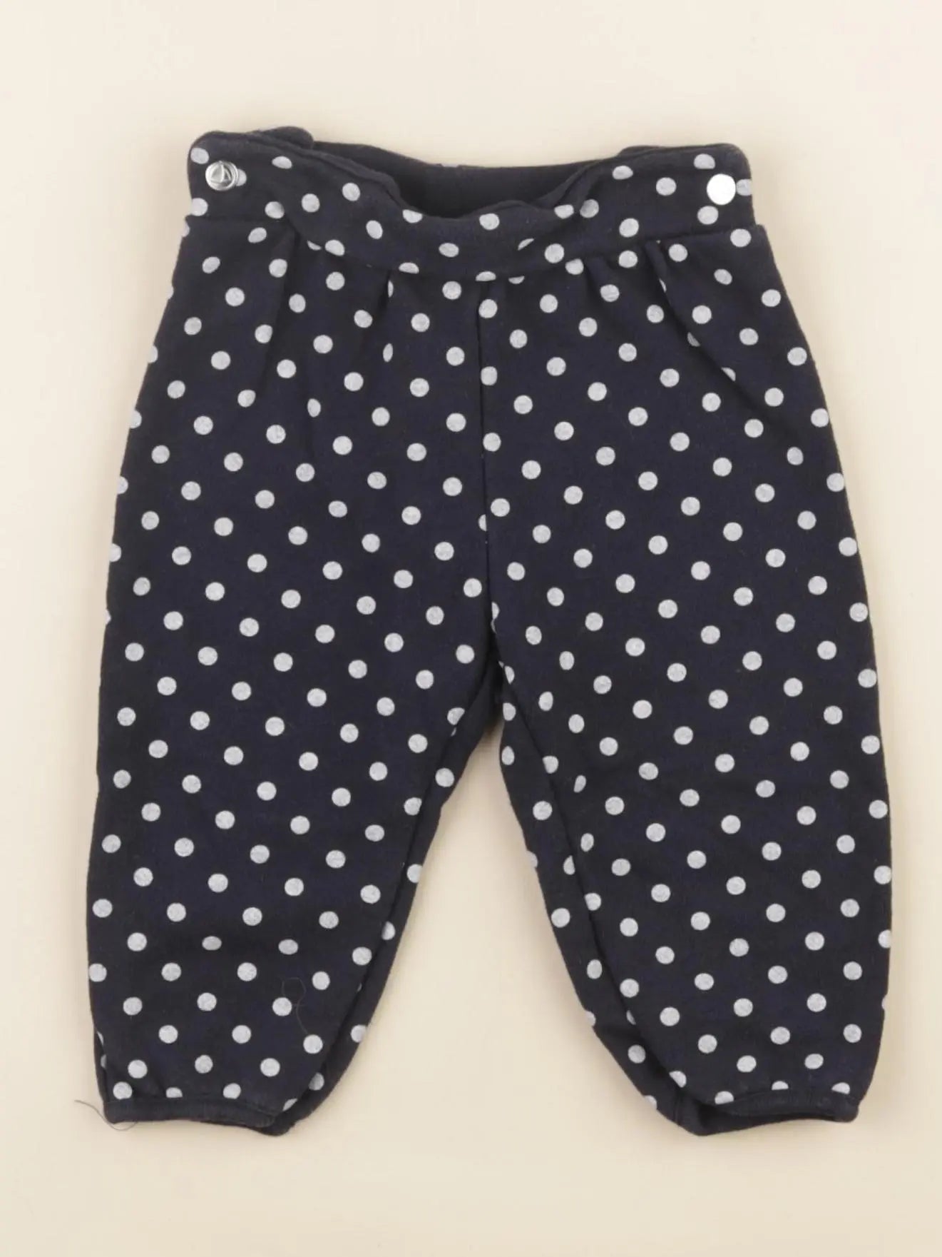 Petit Bateau - legging bleu - 6 mois