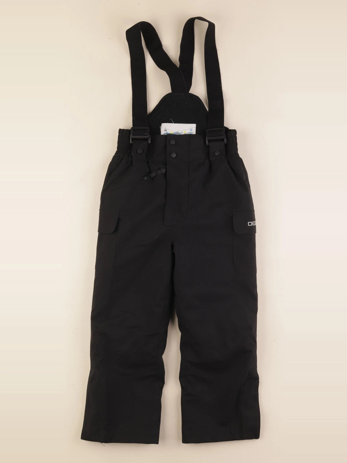 Degré 7 - pantalon de ski noir - 6 ans