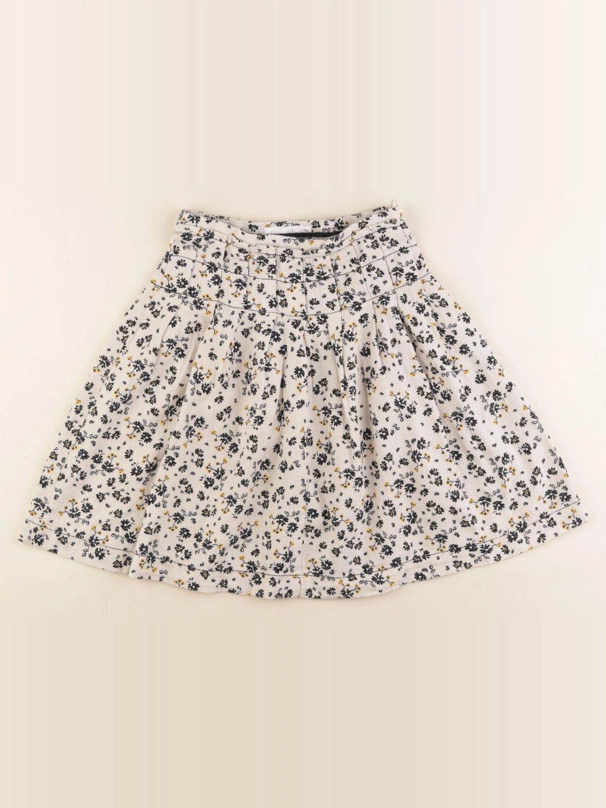 Zara - jupe beige - 7 ans