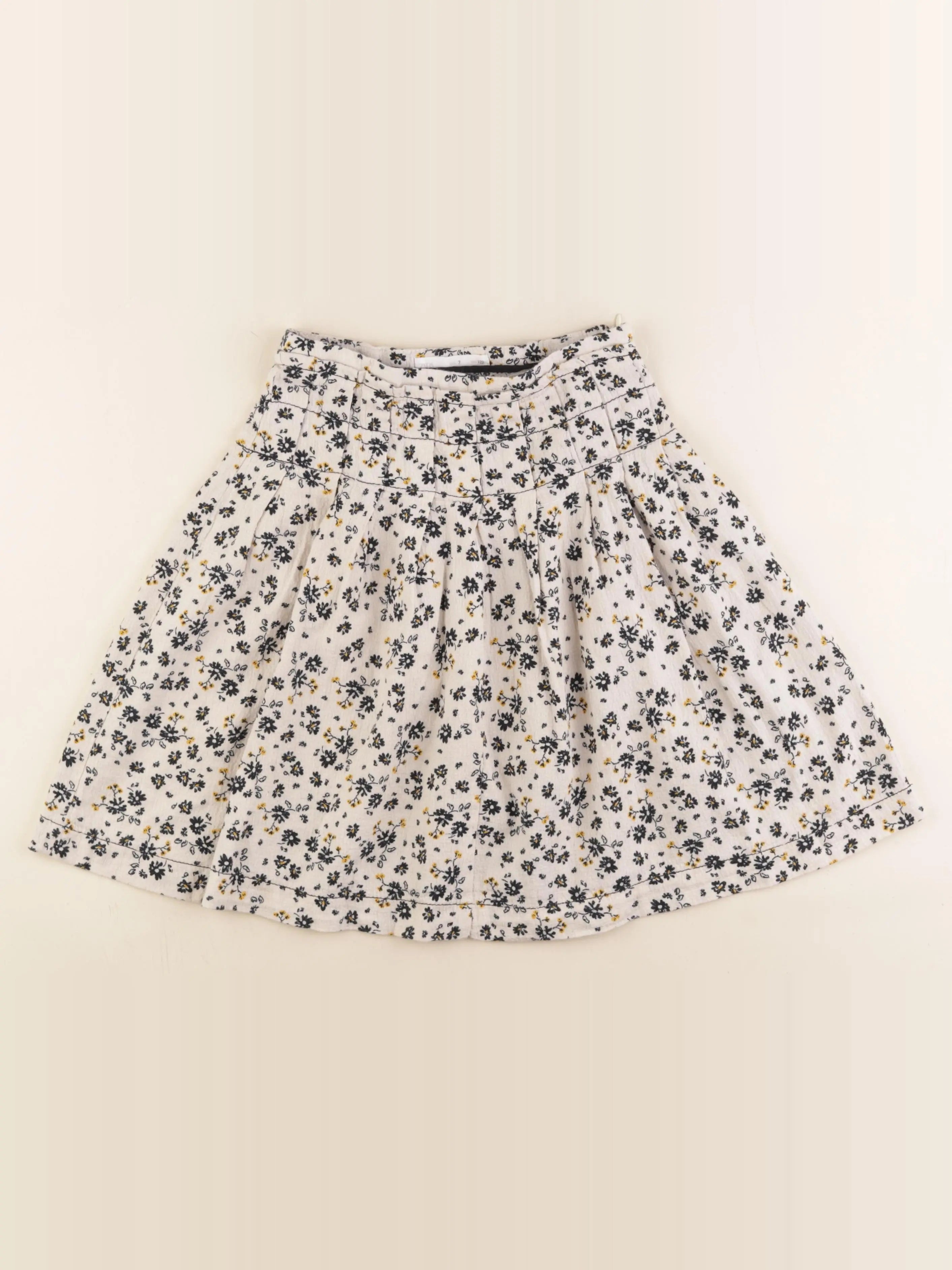 Zara - jupe beige - 7 ans