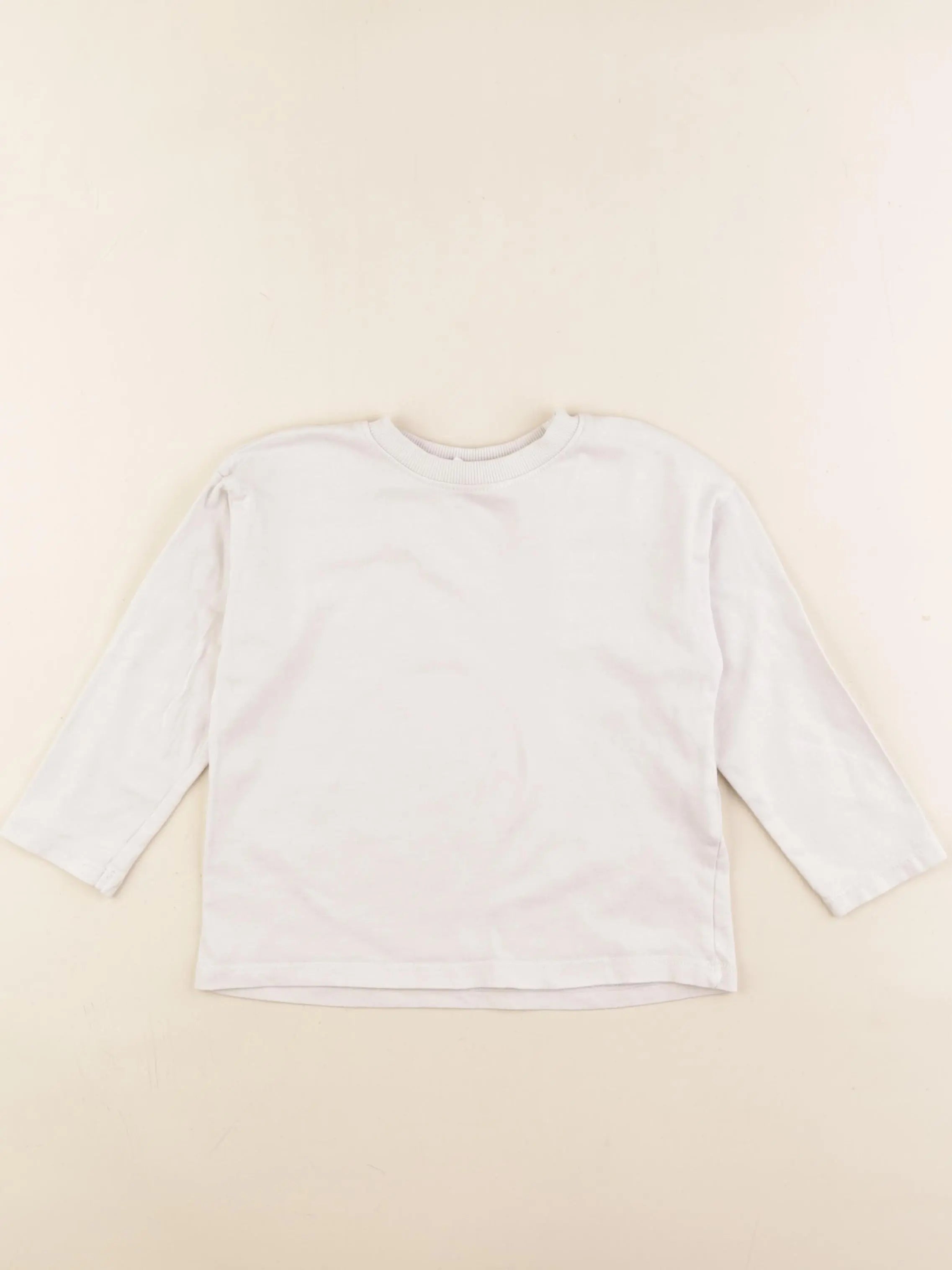 Zara - tee-shirt beige - 2 ans