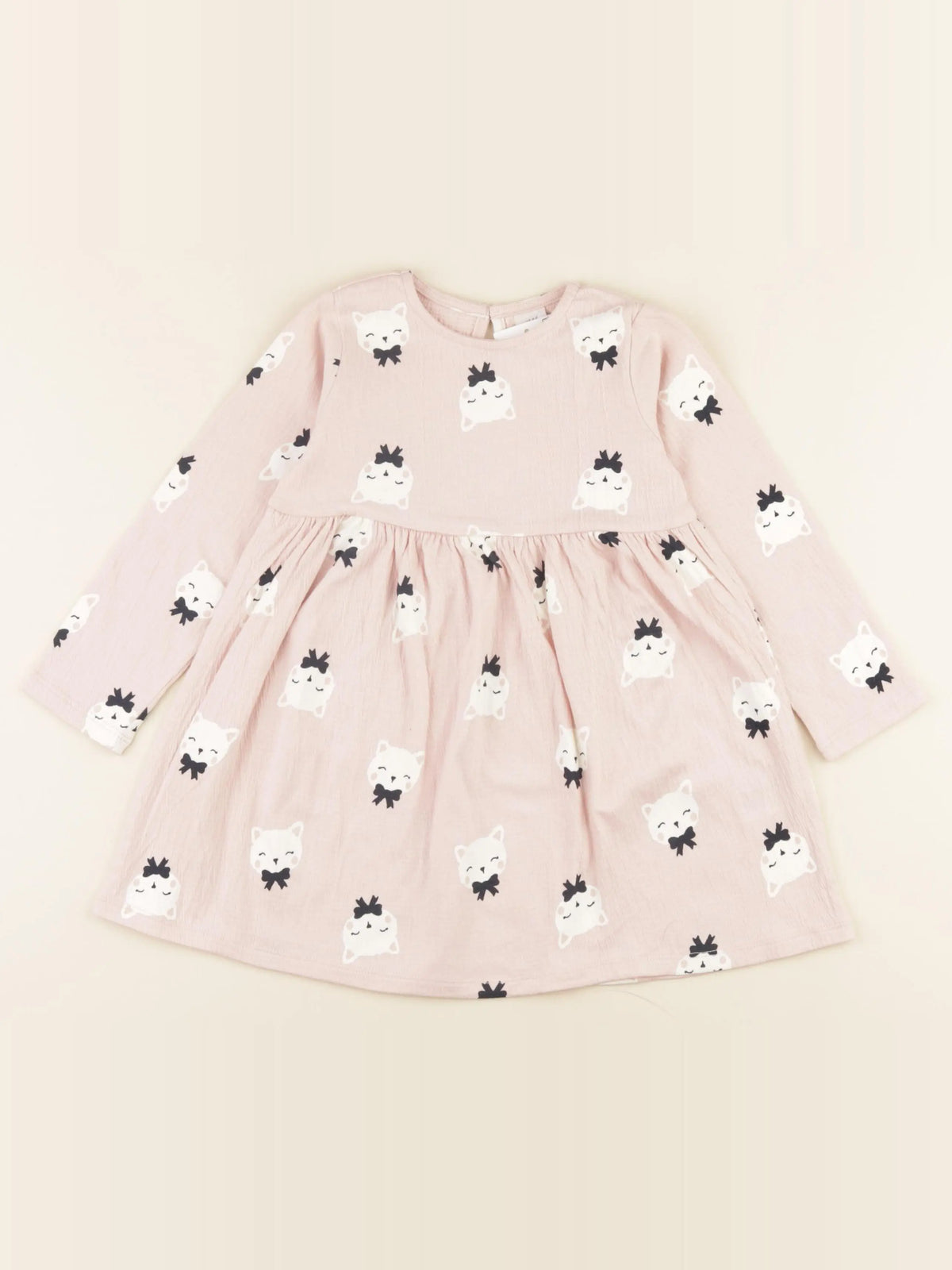 H&M - robe rose - 18/24 mois