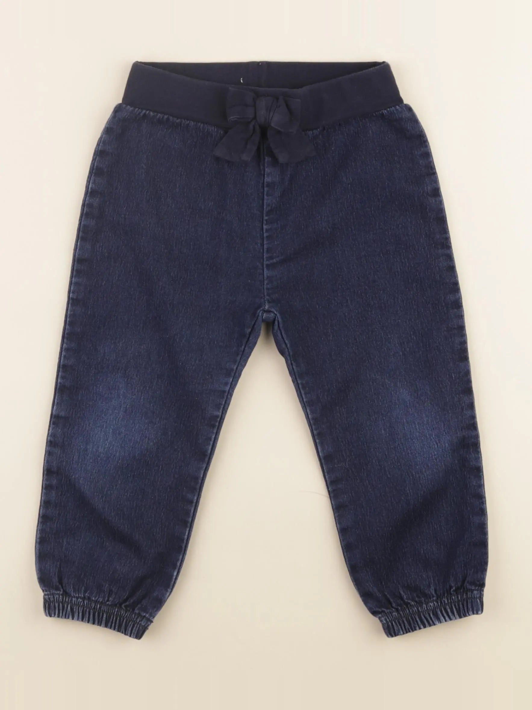 Petit Bateau - pantalon bleu - 24 mois