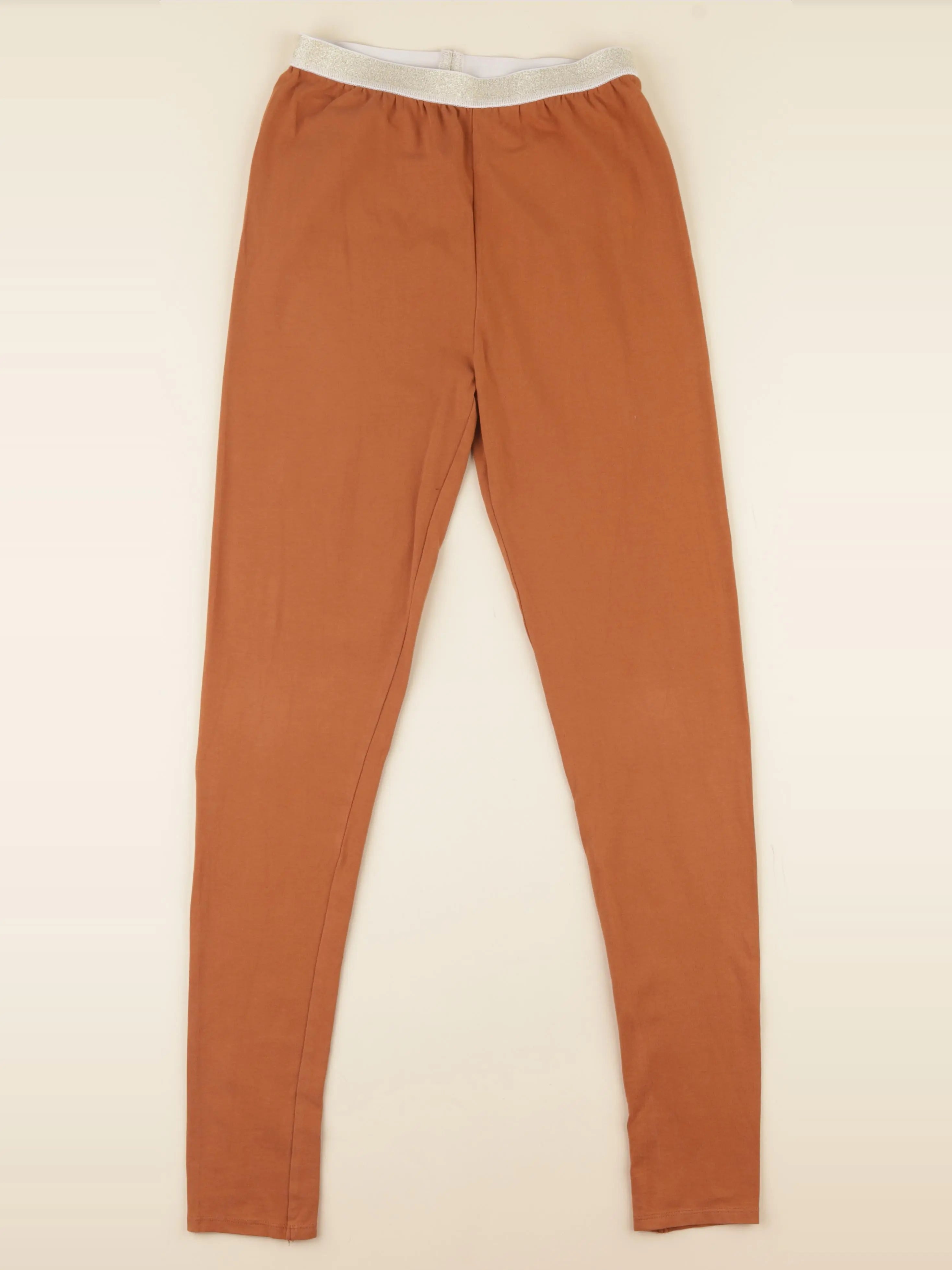 Vertbaudet - legging marron - 14 ans