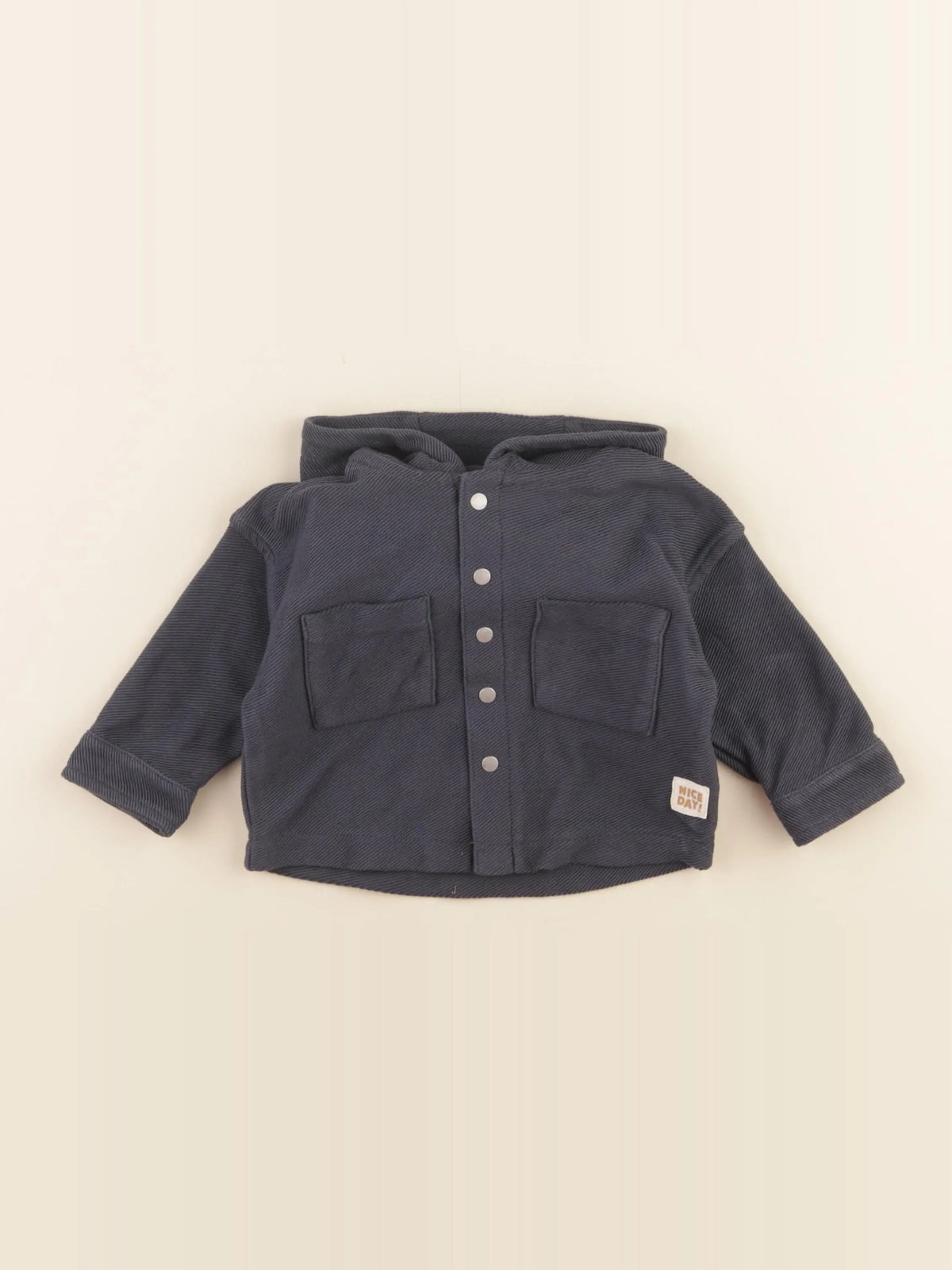 Vertbaudet - veste bleu - 0 mois