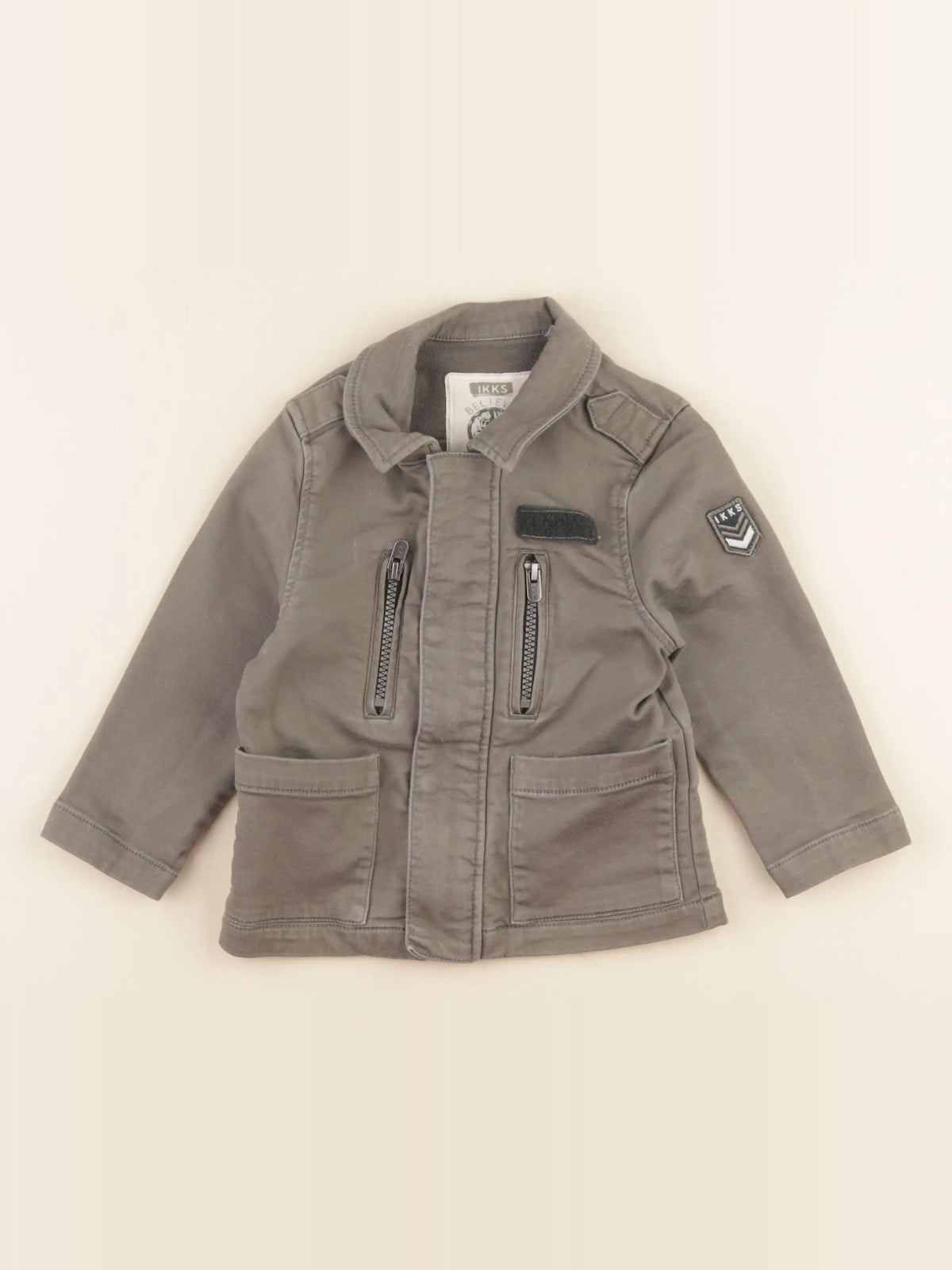 IKKS - veste imprimé au dos vert - 2 ans