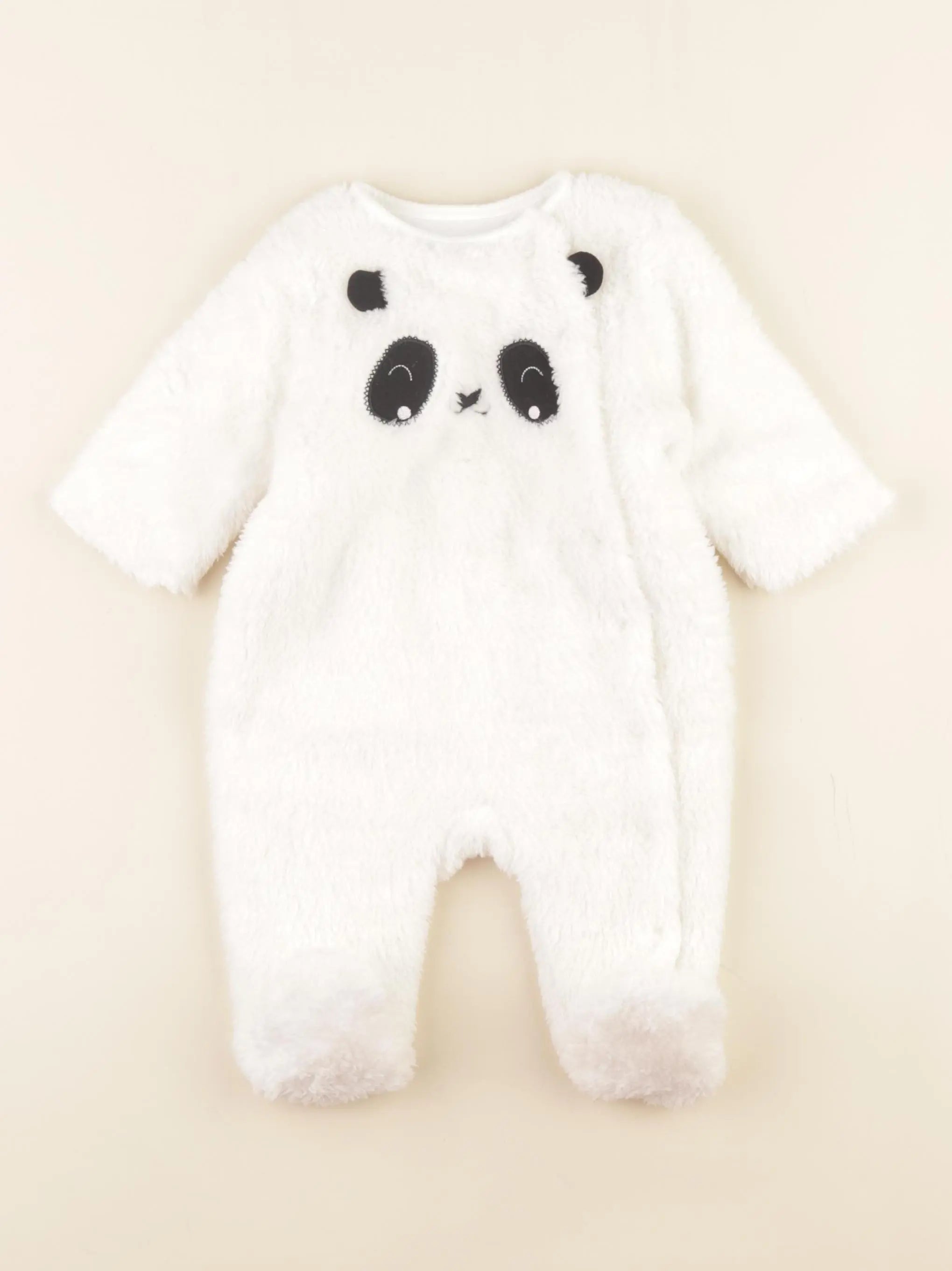 Vertbaudet - sur-pyjama blanc - 3 mois