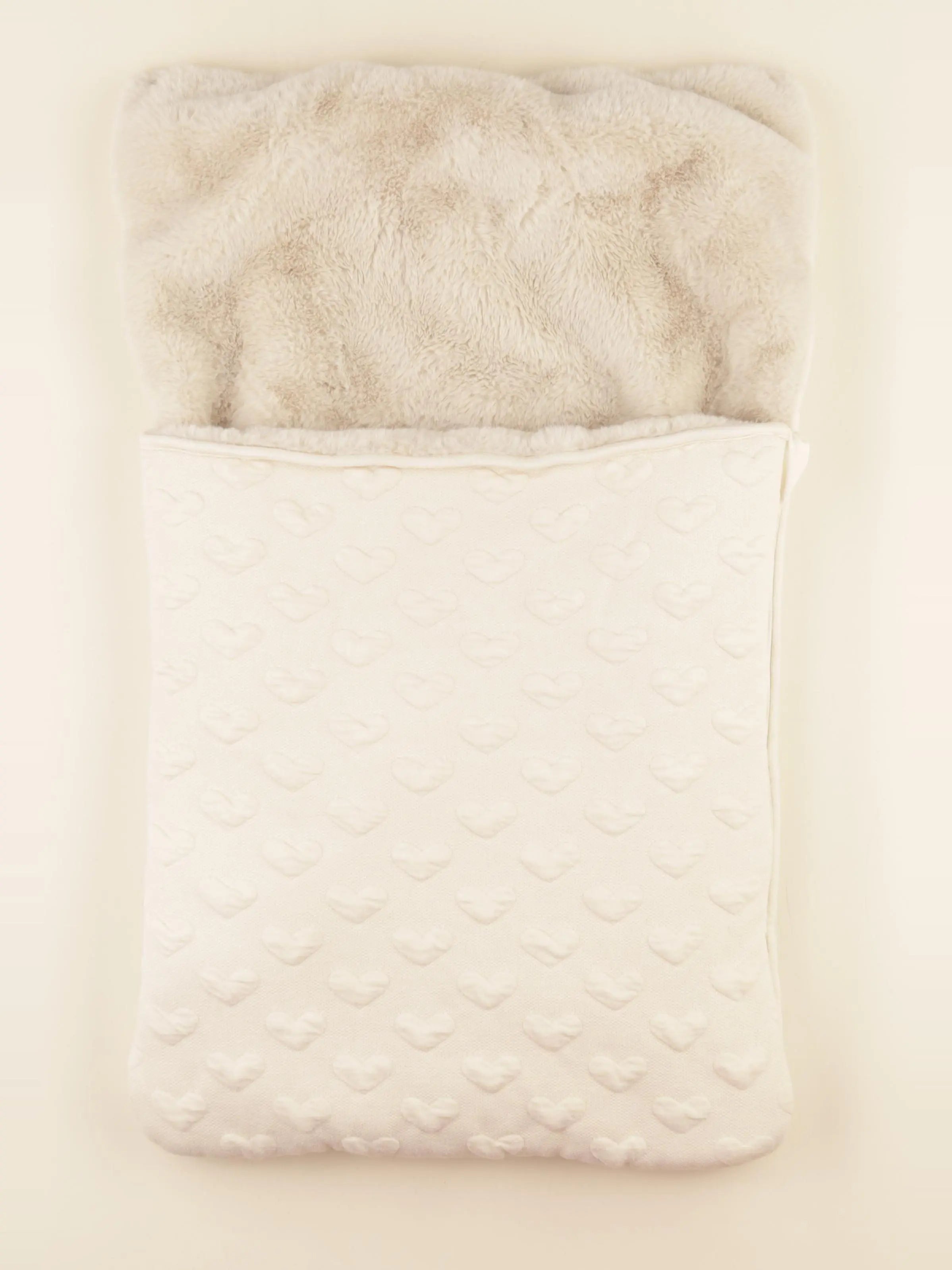 Vertbaudet - nid d'ange marron - 0/6 mois