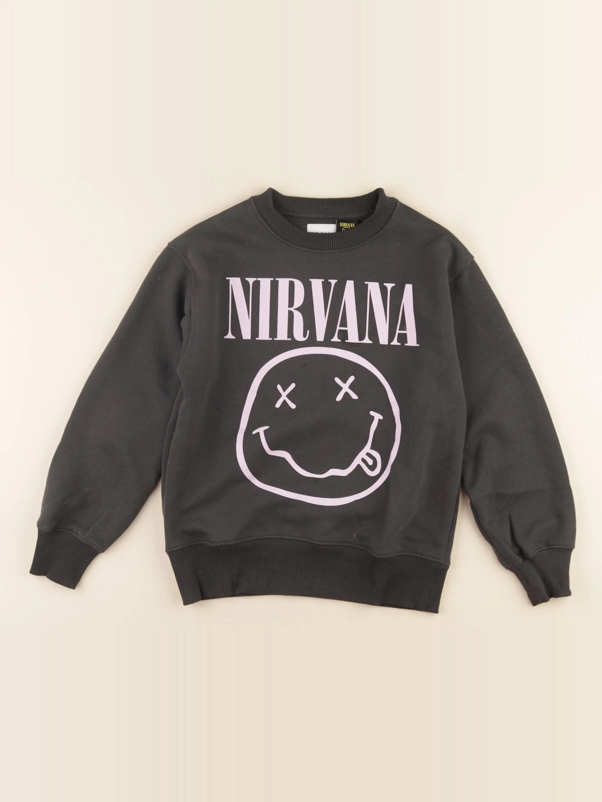 Zara - sweat taupe - 9/10 ans