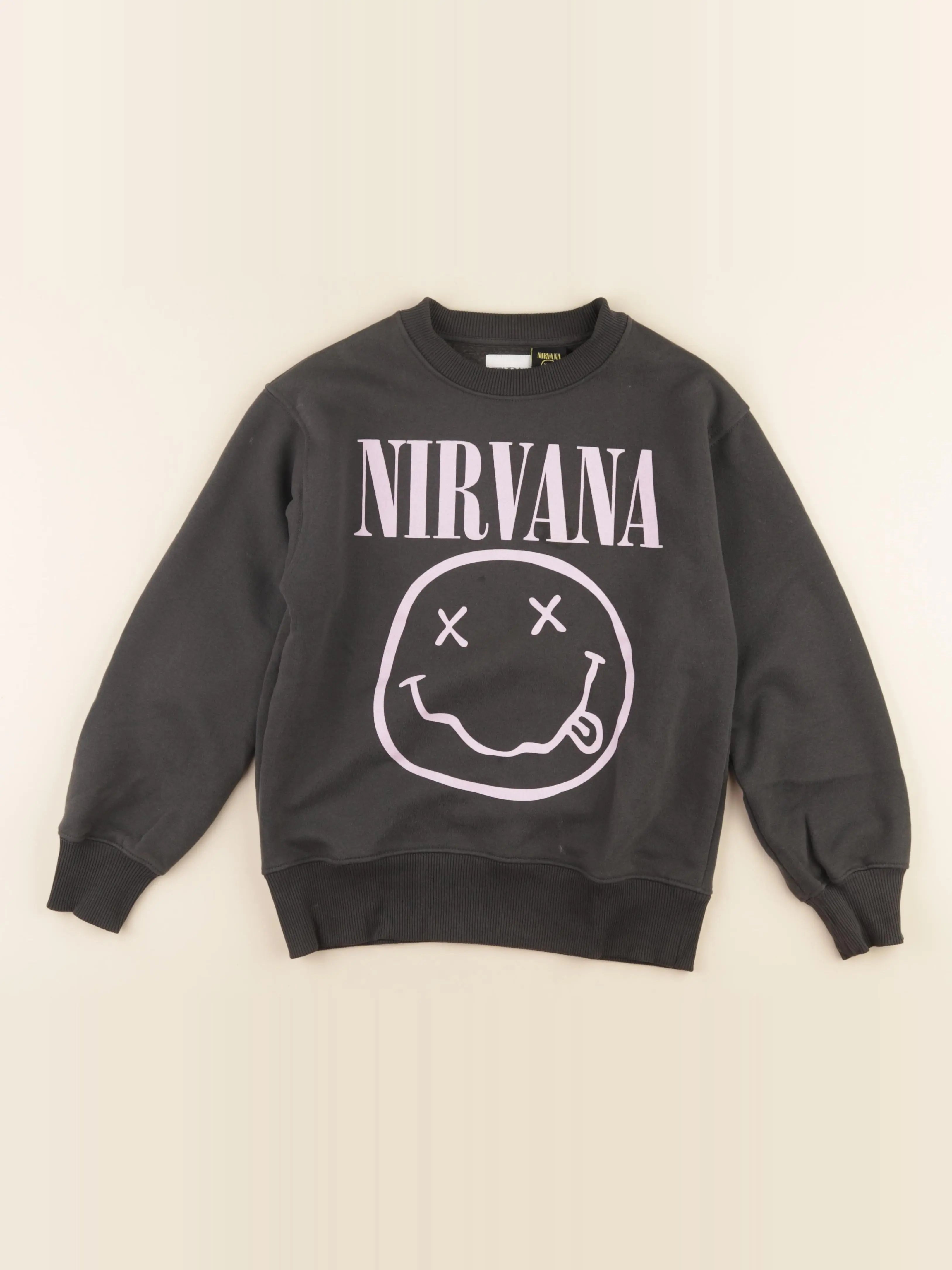 Zara - sweat taupe - 9/10 ans