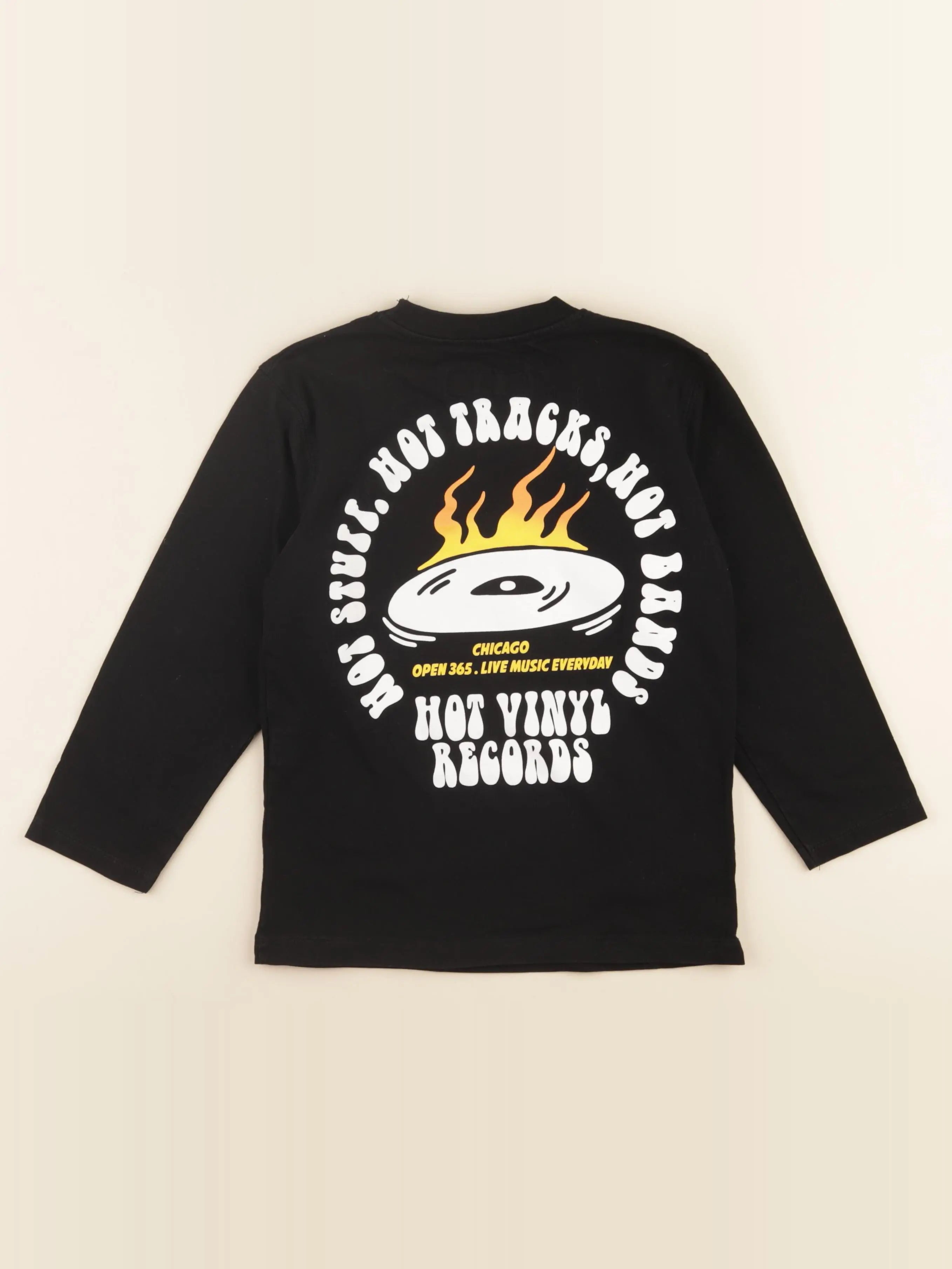 Zara - tee-shirt noir - 6/7 ans