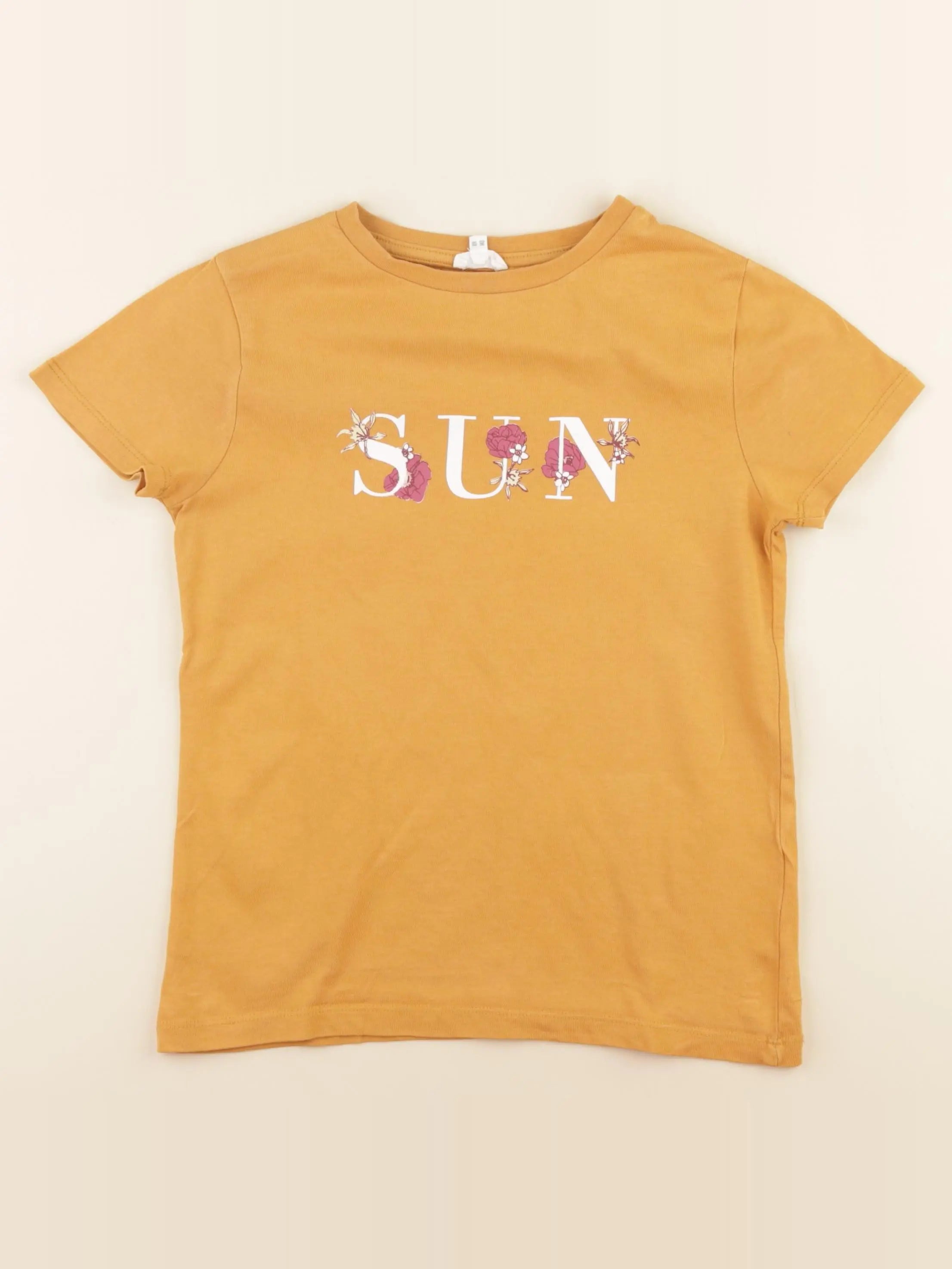 Archimède - tee-shirt jaune - 10 ans