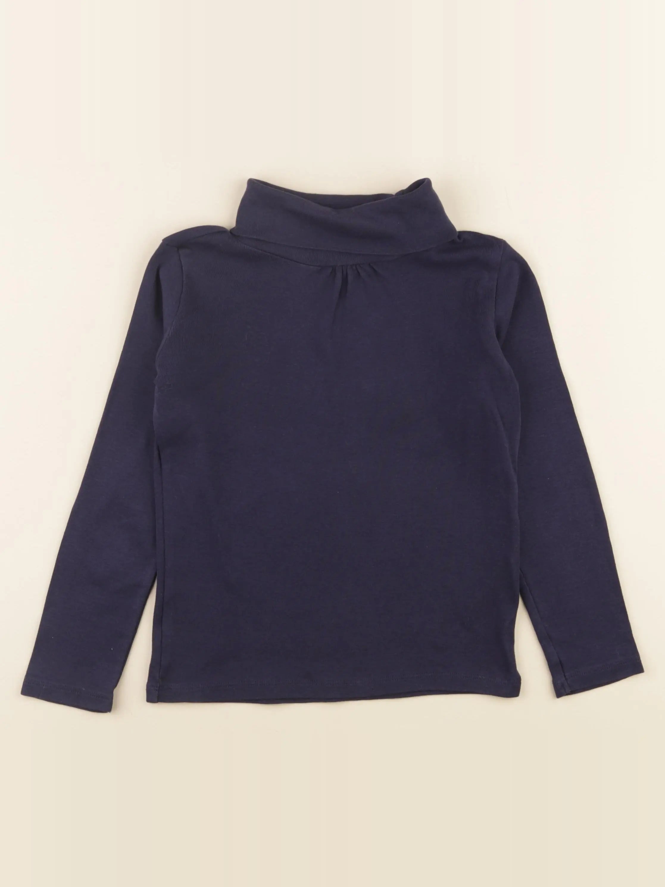 Vertbaudet - sous-pull bleu - 6 ans