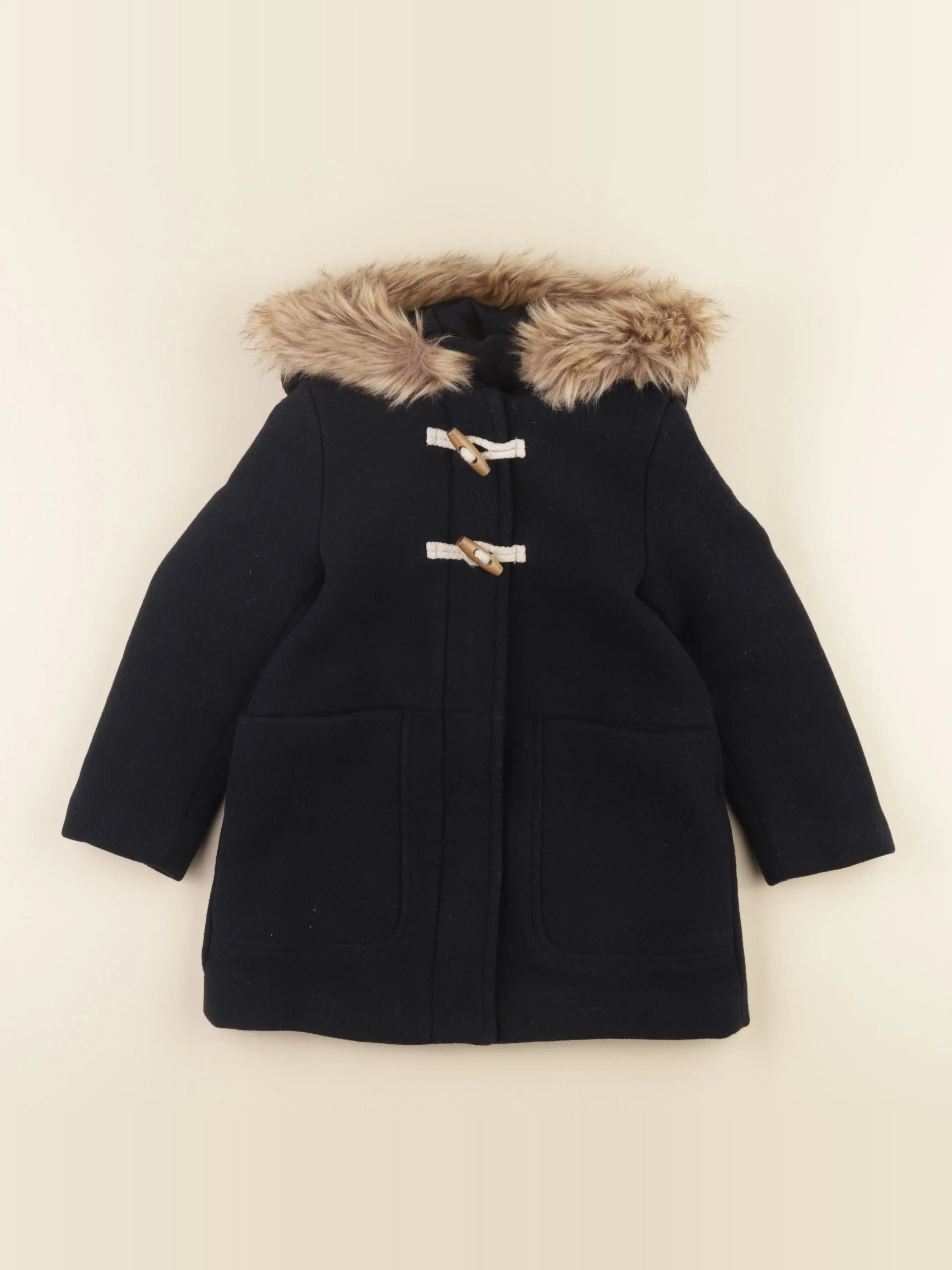 Vertbaudet - manteau bleu - 5 ans