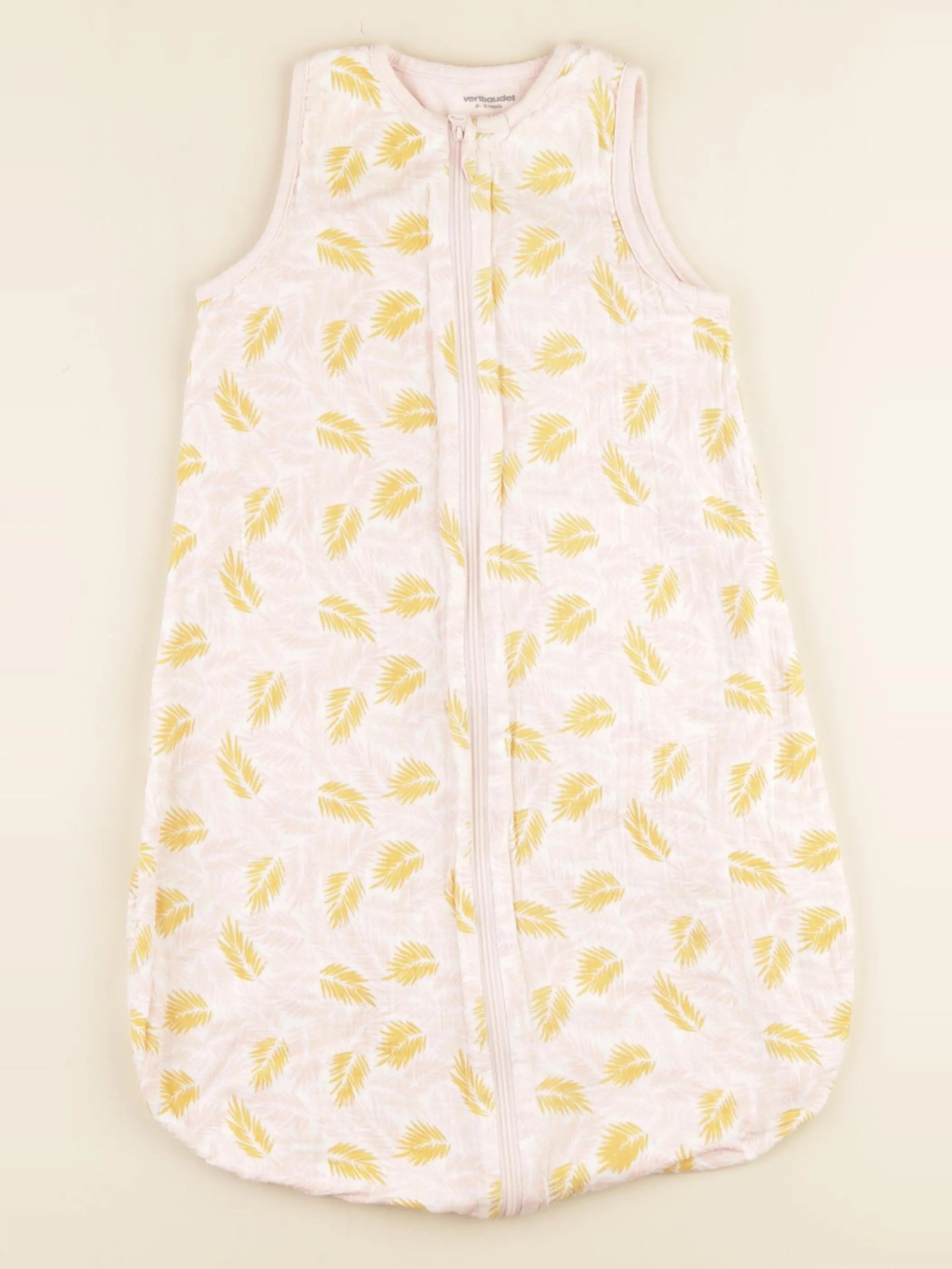 Vertbaudet - gigoteuse rose - 0/6 mois