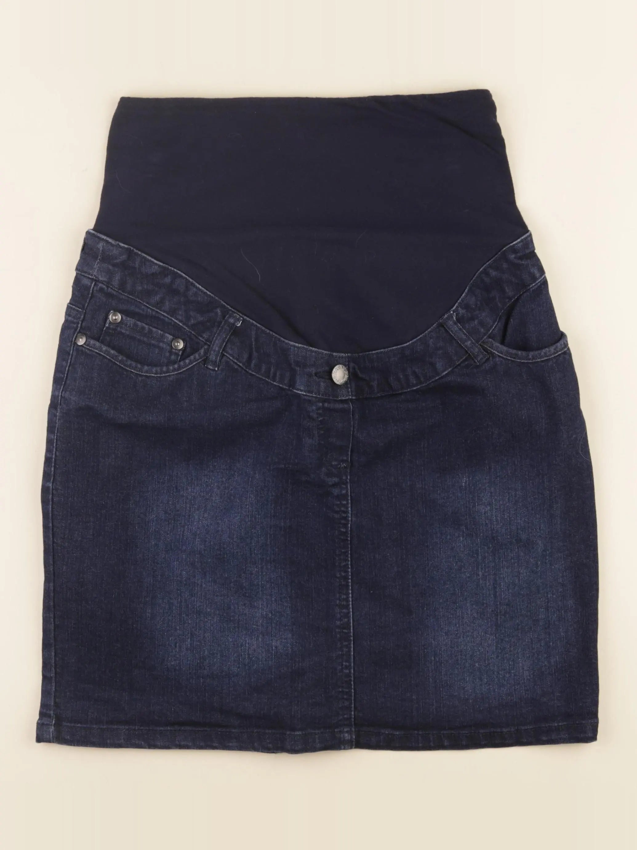 Vertbaudet - jupe grossesse bleu - 36